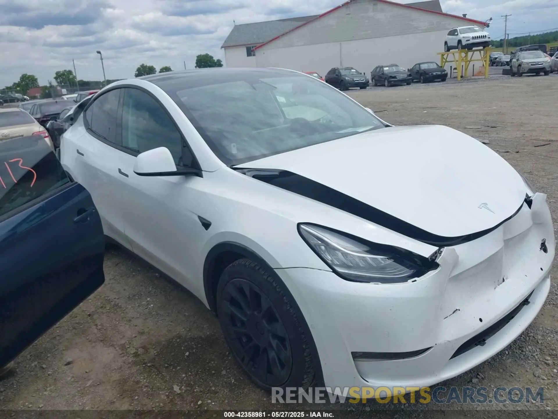 1 Фотография поврежденного автомобиля 7SAYGDEE3NF315963 TESLA MODEL Y 2022