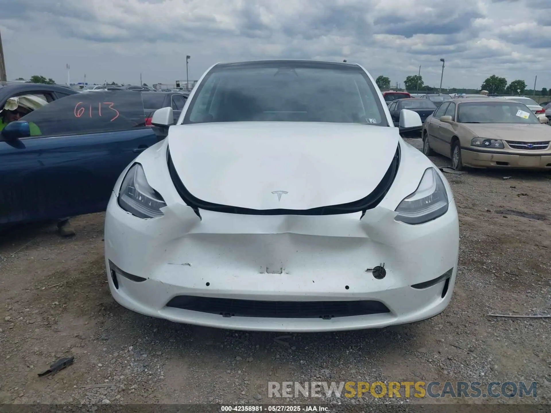 12 Фотография поврежденного автомобиля 7SAYGDEE3NF315963 TESLA MODEL Y 2022