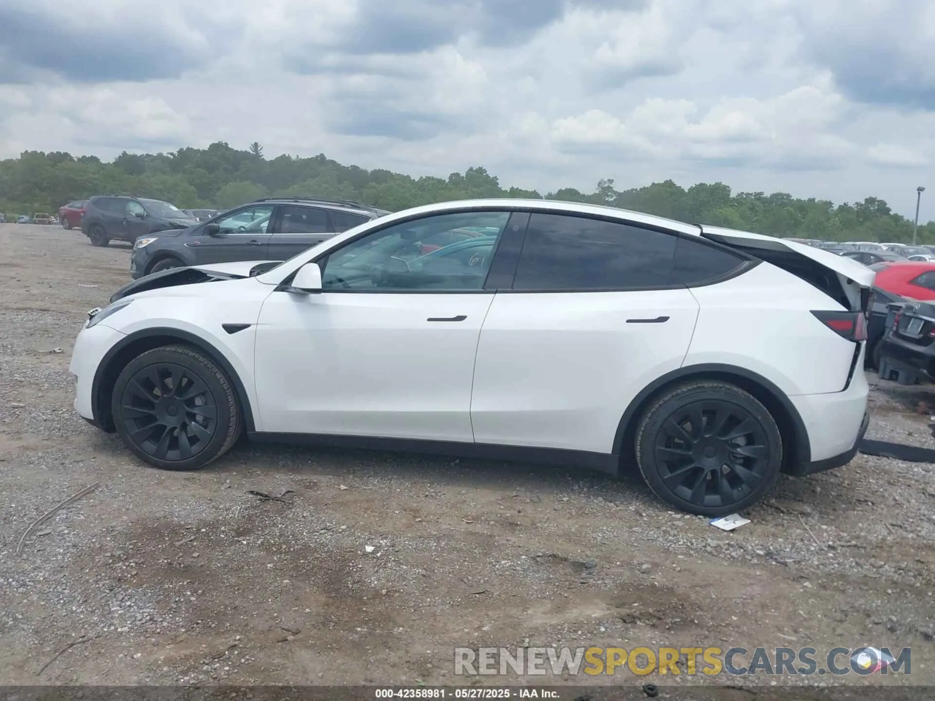 14 Фотография поврежденного автомобиля 7SAYGDEE3NF315963 TESLA MODEL Y 2022