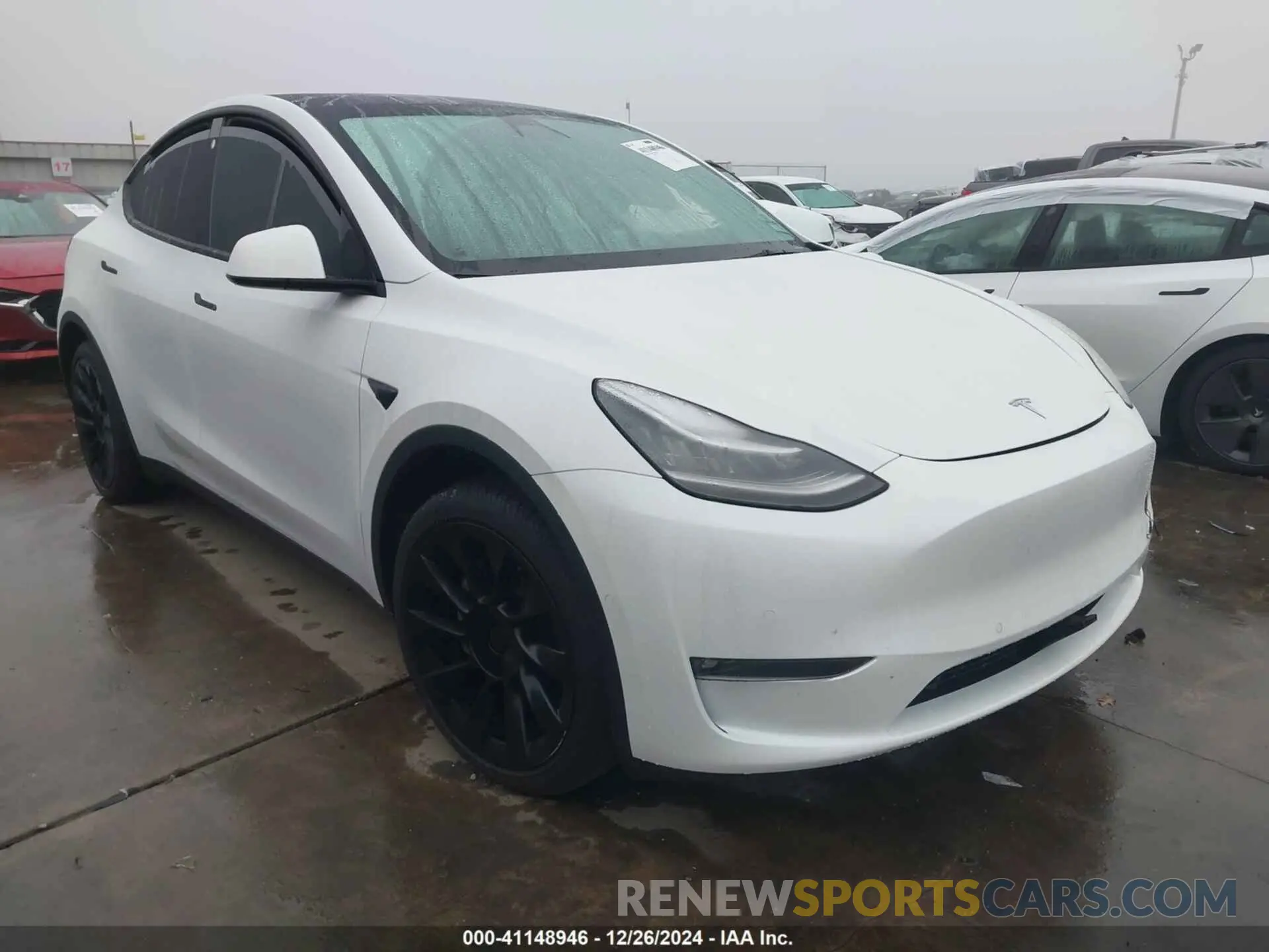 1 Фотография поврежденного автомобиля 7SAYGDEE3NF322122 TESLA MODEL Y 2022