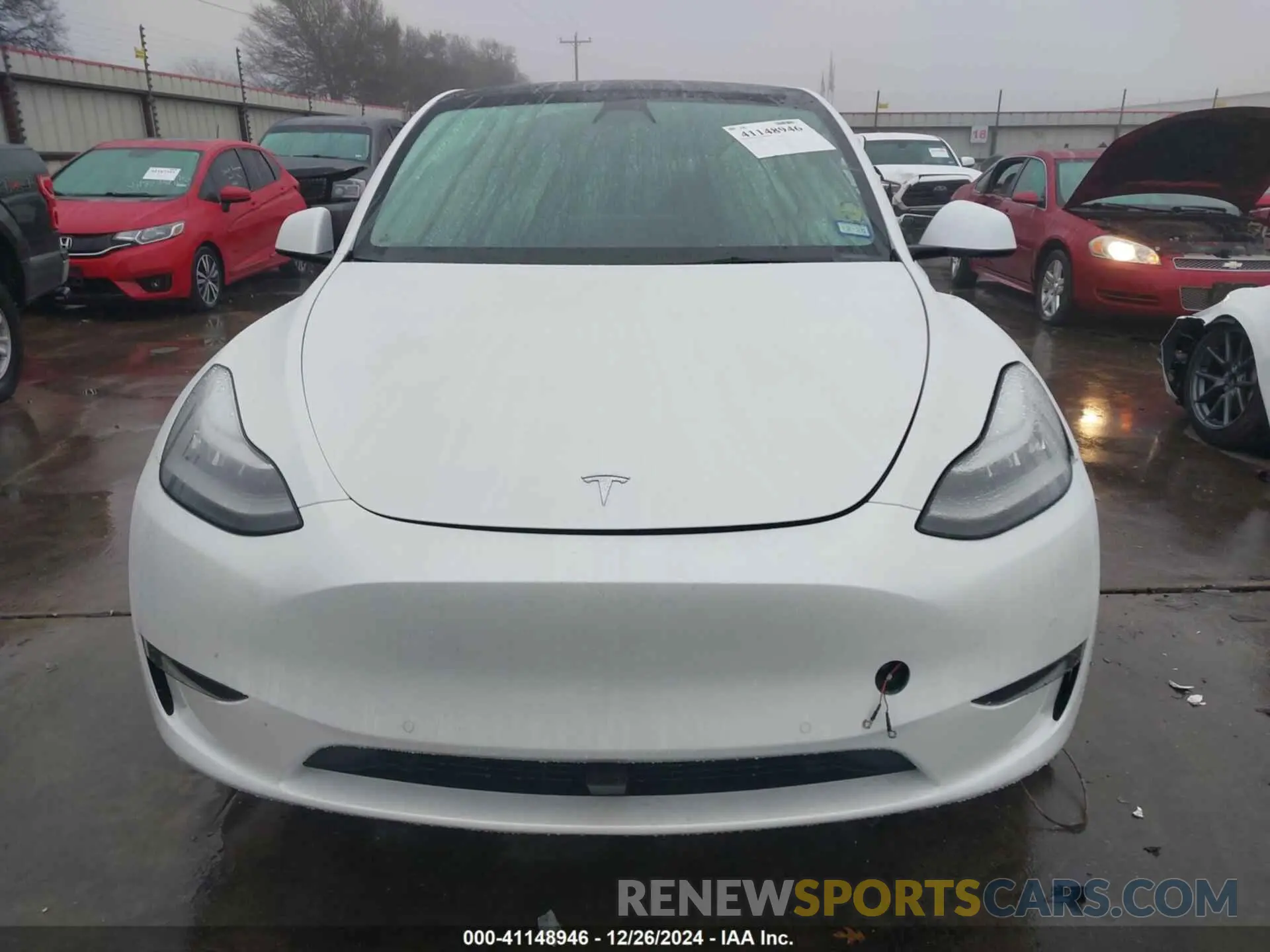 13 Фотография поврежденного автомобиля 7SAYGDEE3NF322122 TESLA MODEL Y 2022