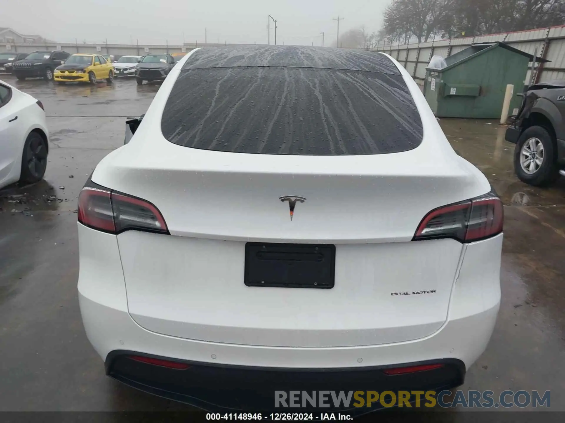 17 Фотография поврежденного автомобиля 7SAYGDEE3NF322122 TESLA MODEL Y 2022