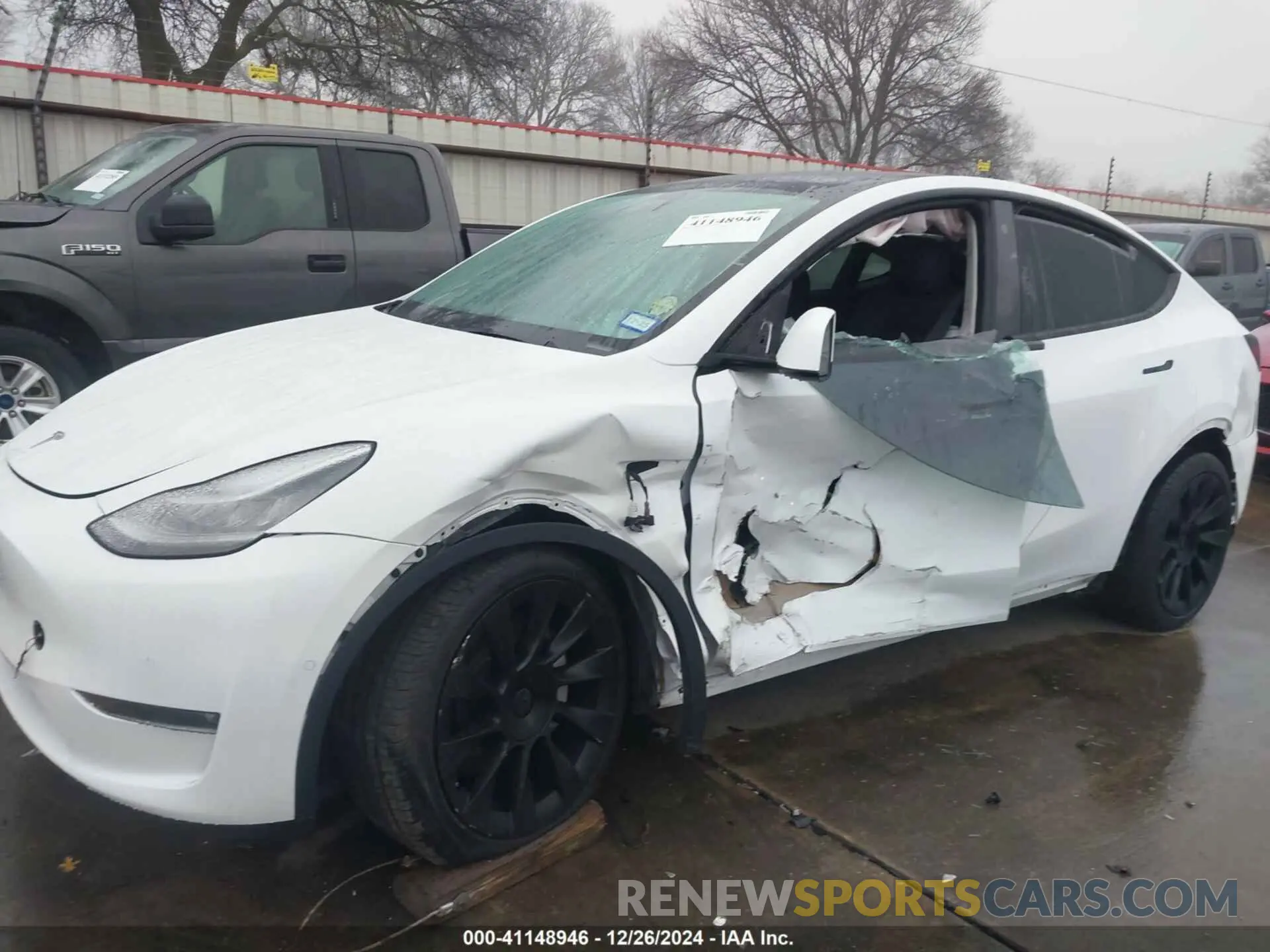 6 Фотография поврежденного автомобиля 7SAYGDEE3NF322122 TESLA MODEL Y 2022