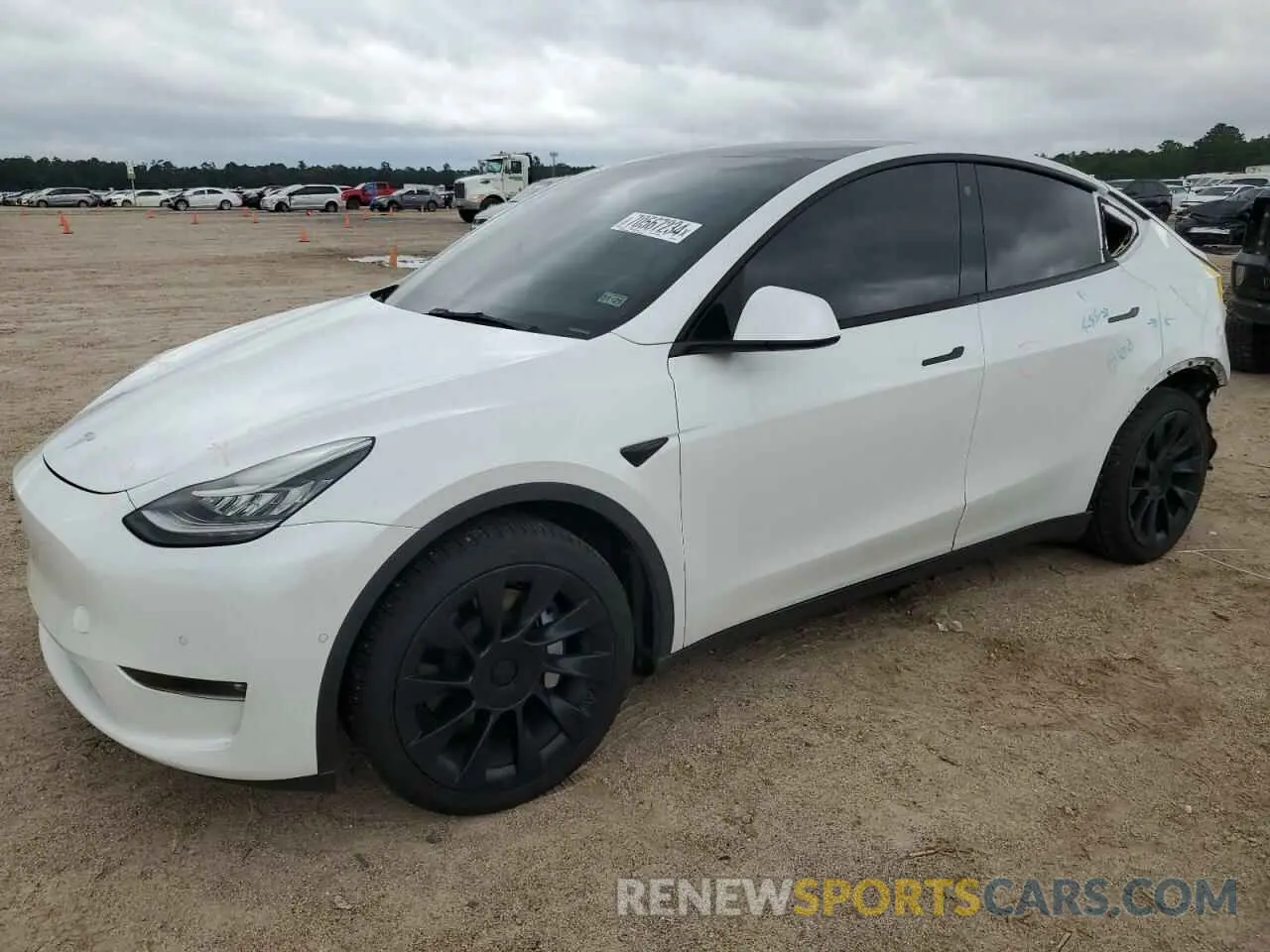 1 Фотография поврежденного автомобиля 7SAYGDEE3NF331483 TESLA MODEL Y 2022