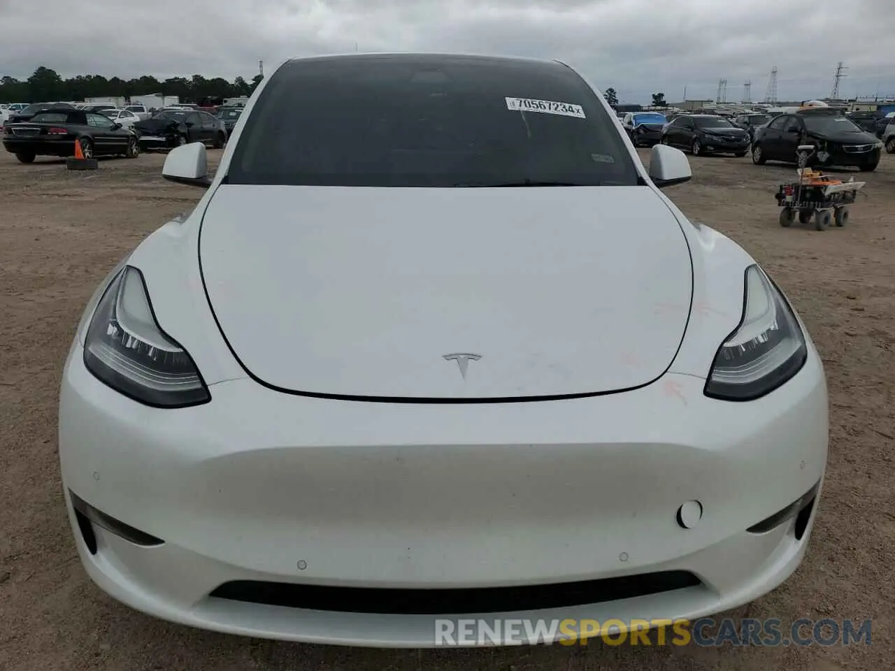 5 Фотография поврежденного автомобиля 7SAYGDEE3NF331483 TESLA MODEL Y 2022