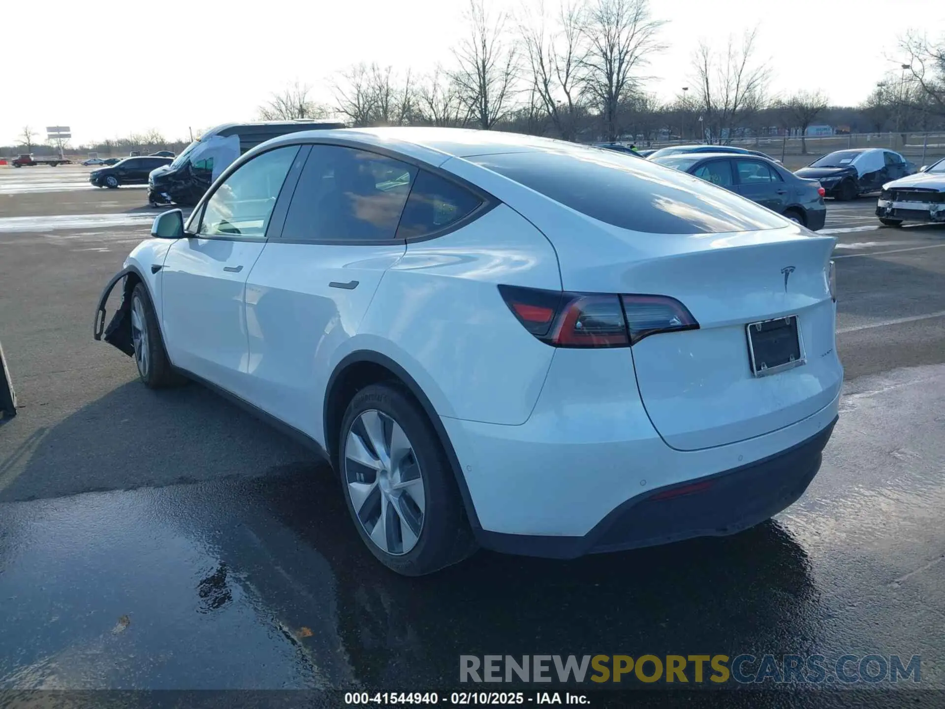 3 Фотография поврежденного автомобиля 7SAYGDEE3NF331645 TESLA MODEL Y 2022