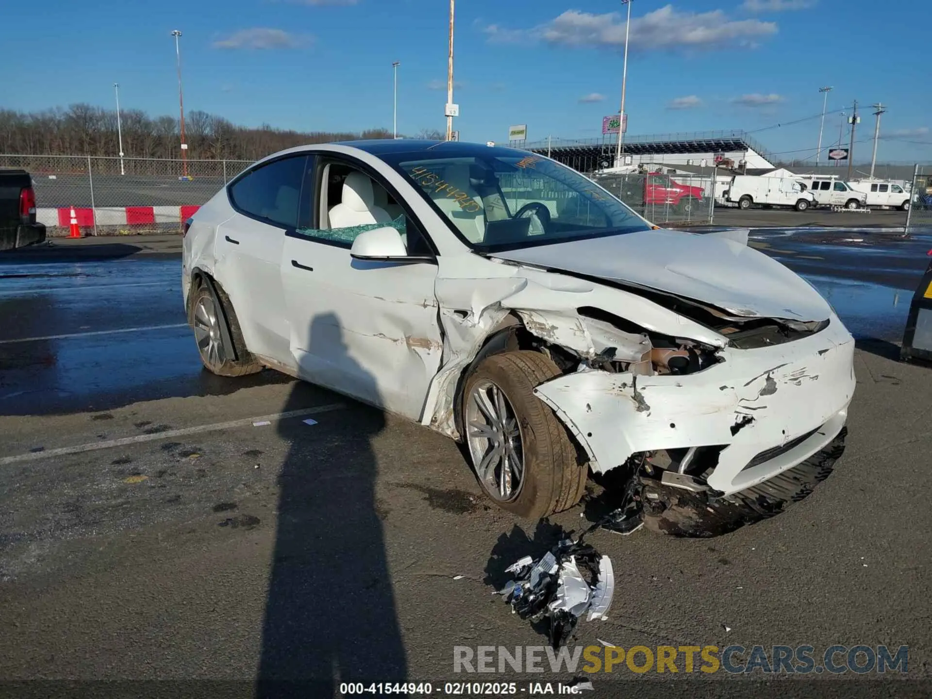 6 Фотография поврежденного автомобиля 7SAYGDEE3NF331645 TESLA MODEL Y 2022