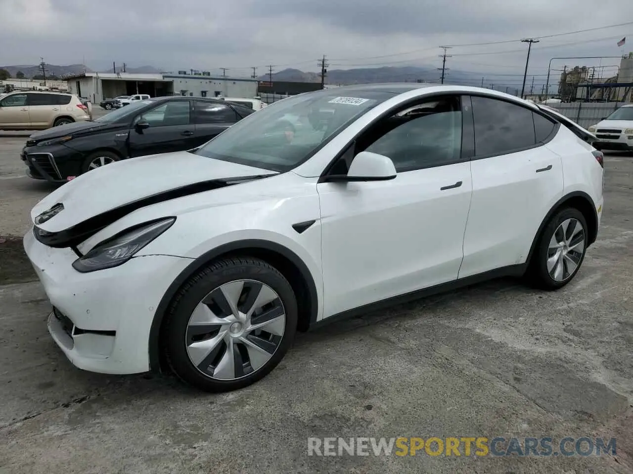 1 Фотография поврежденного автомобиля 7SAYGDEE3NF332035 TESLA MODEL Y 2022