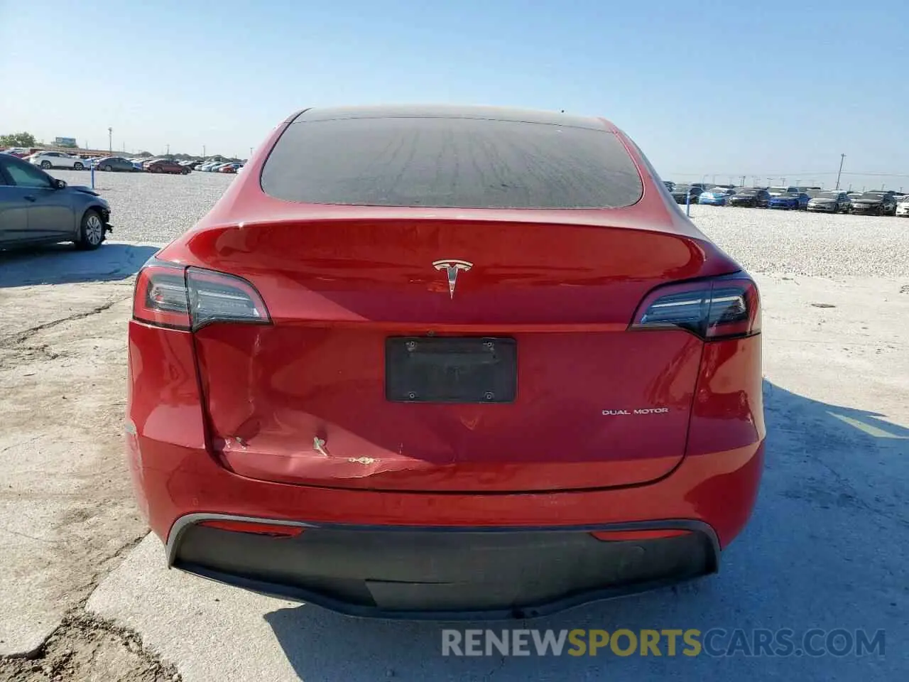 6 Фотография поврежденного автомобиля 7SAYGDEE3NF362880 TESLA MODEL Y 2022