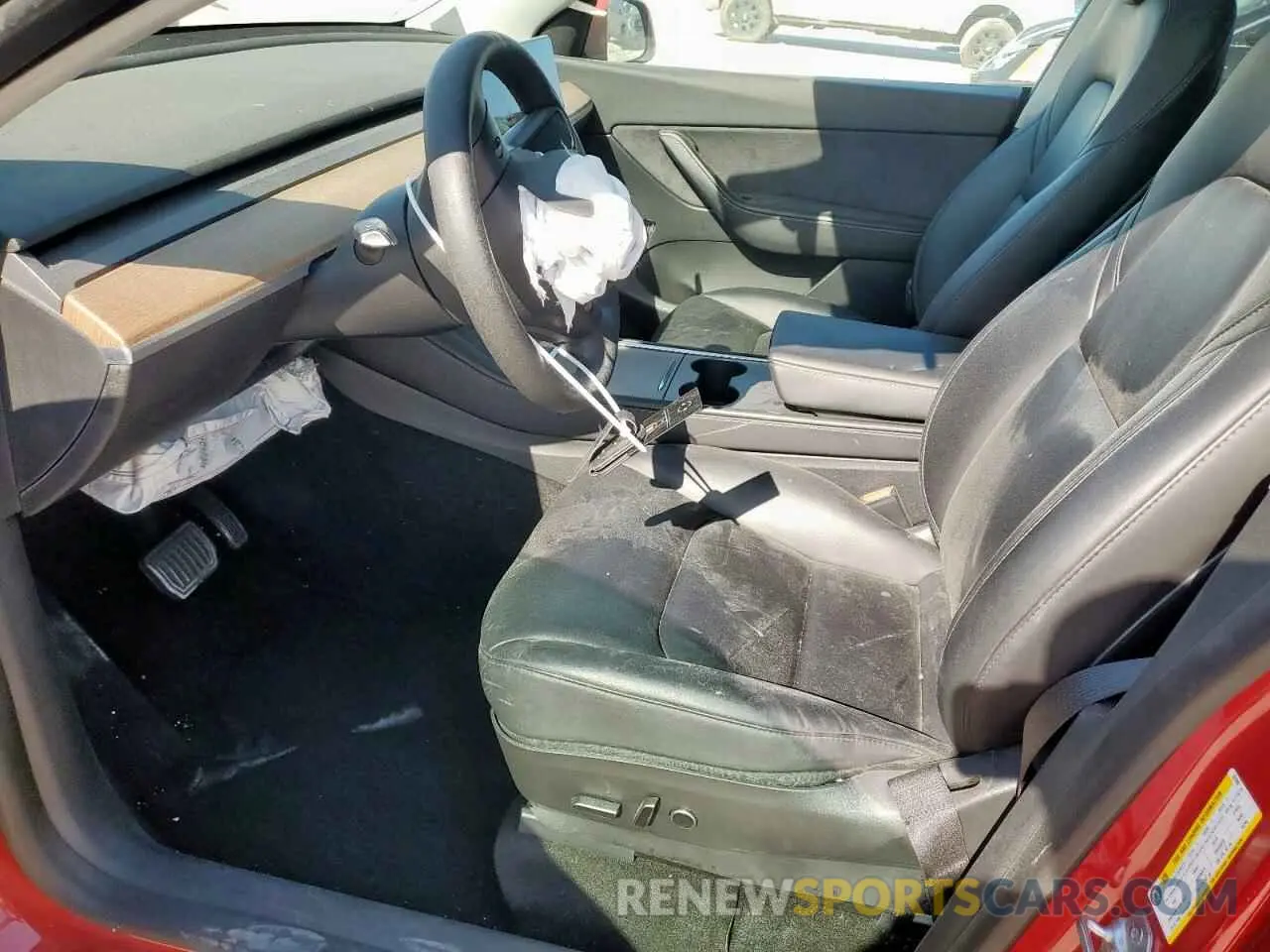 7 Фотография поврежденного автомобиля 7SAYGDEE3NF362880 TESLA MODEL Y 2022