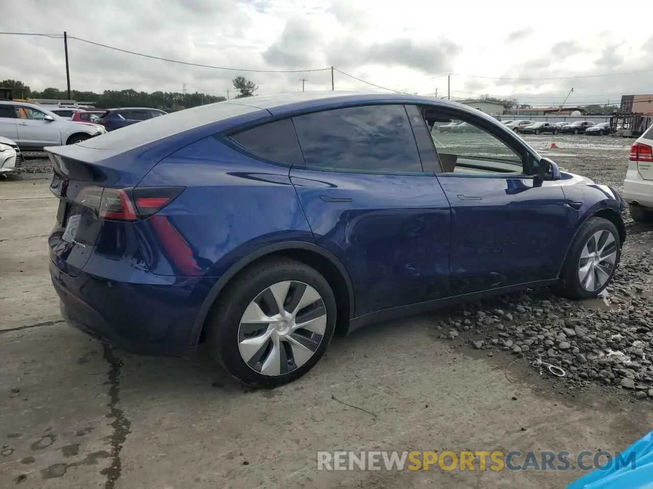 3 Photograph of a damaged car 7SAYGDEE3NF375774 TESLA MODEL Y 2022