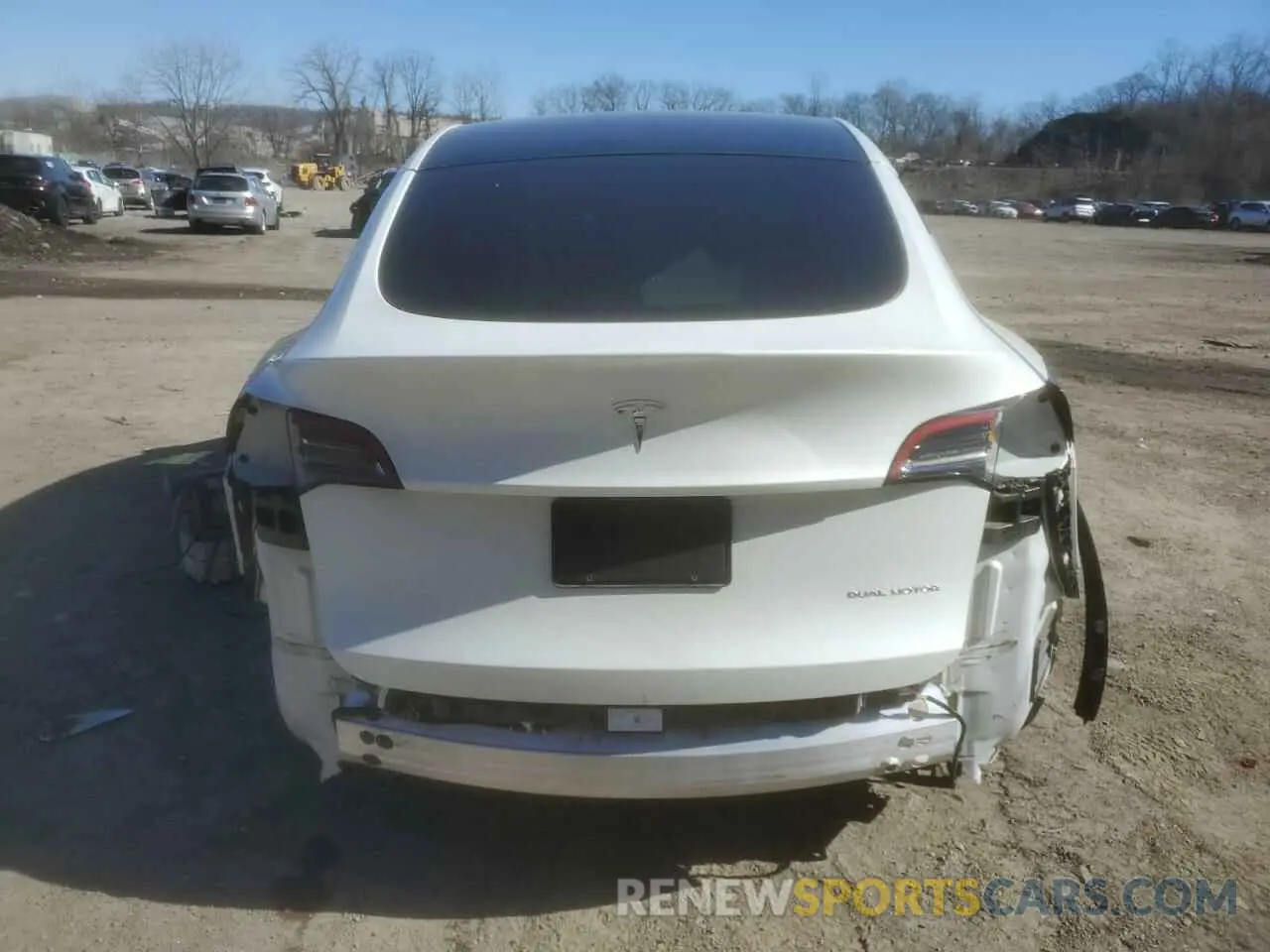 6 Фотография поврежденного автомобиля 7SAYGDEE3NF385950 TESLA MODEL Y 2022