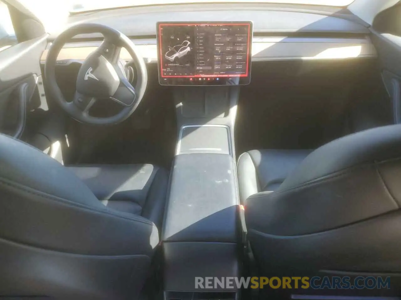 8 Фотография поврежденного автомобиля 7SAYGDEE3NF385950 TESLA MODEL Y 2022
