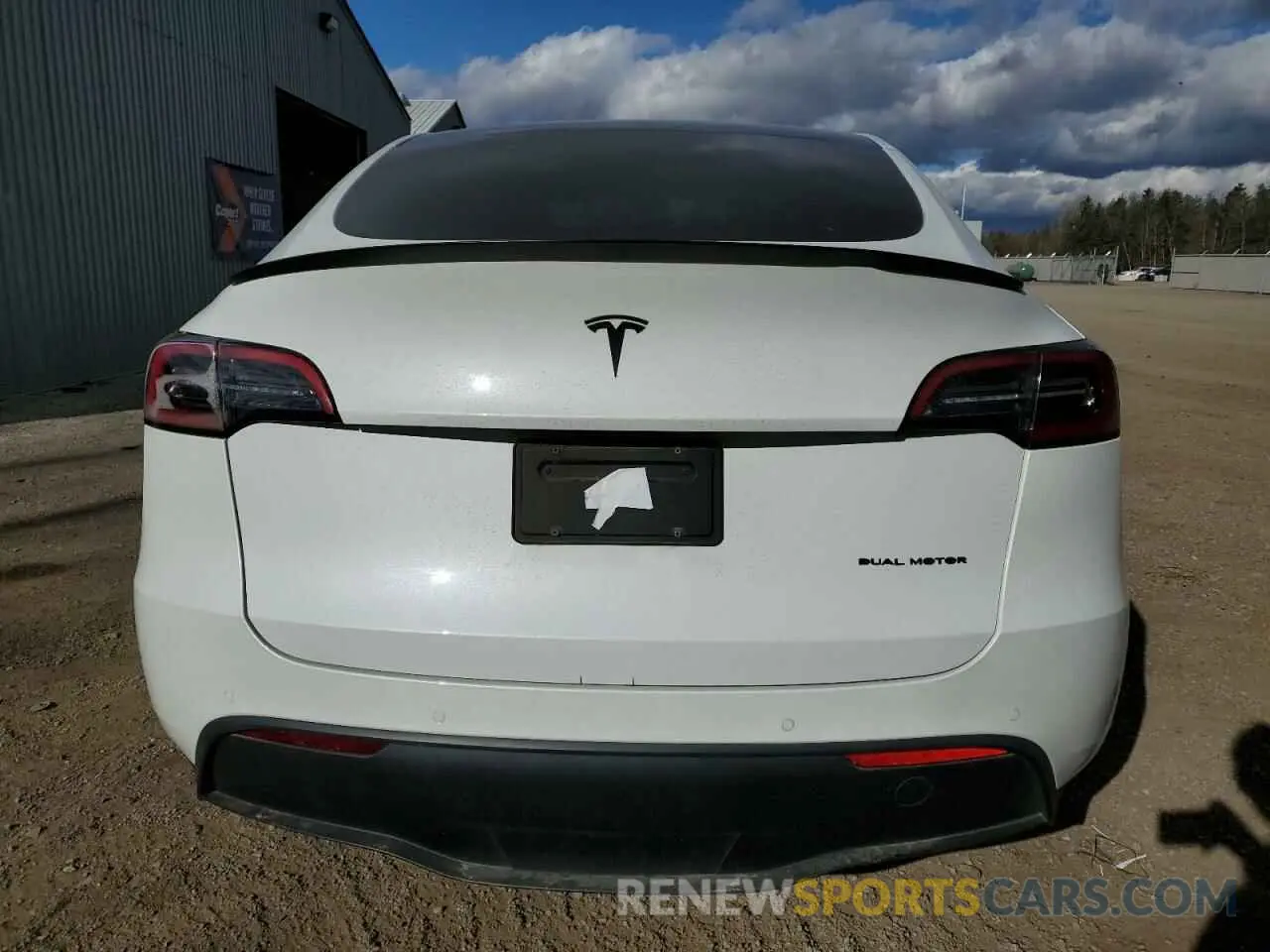 6 Фотография поврежденного автомобиля 7SAYGDEE3NF418039 TESLA MODEL Y 2022