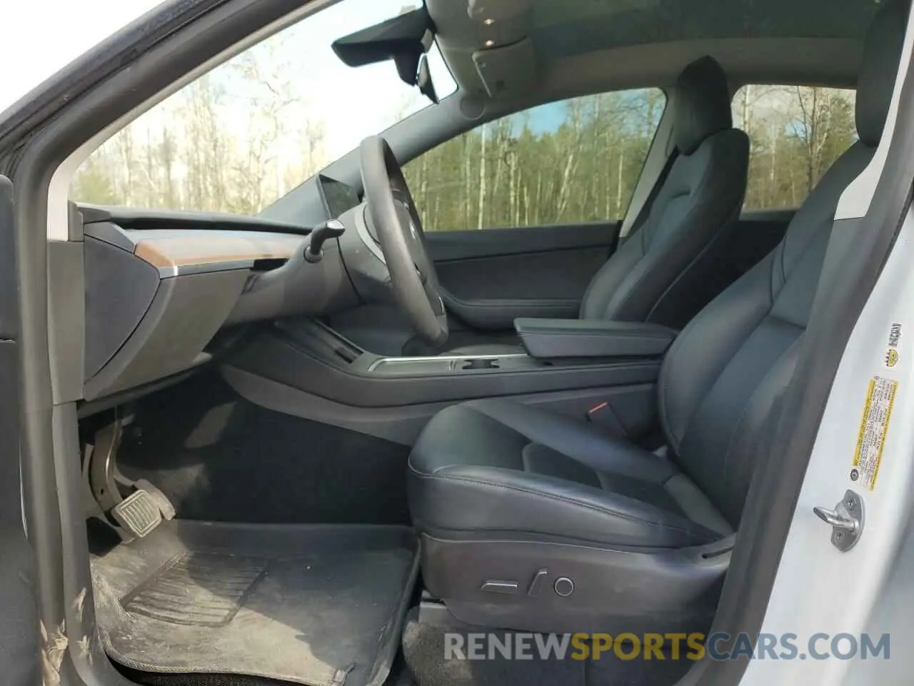 7 Фотография поврежденного автомобиля 7SAYGDEE3NF418039 TESLA MODEL Y 2022