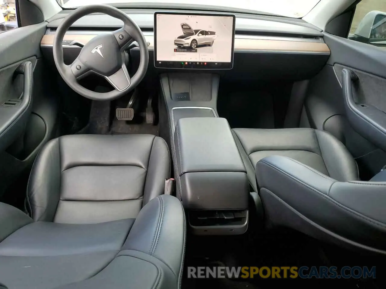 8 Фотография поврежденного автомобиля 7SAYGDEE3NF418039 TESLA MODEL Y 2022