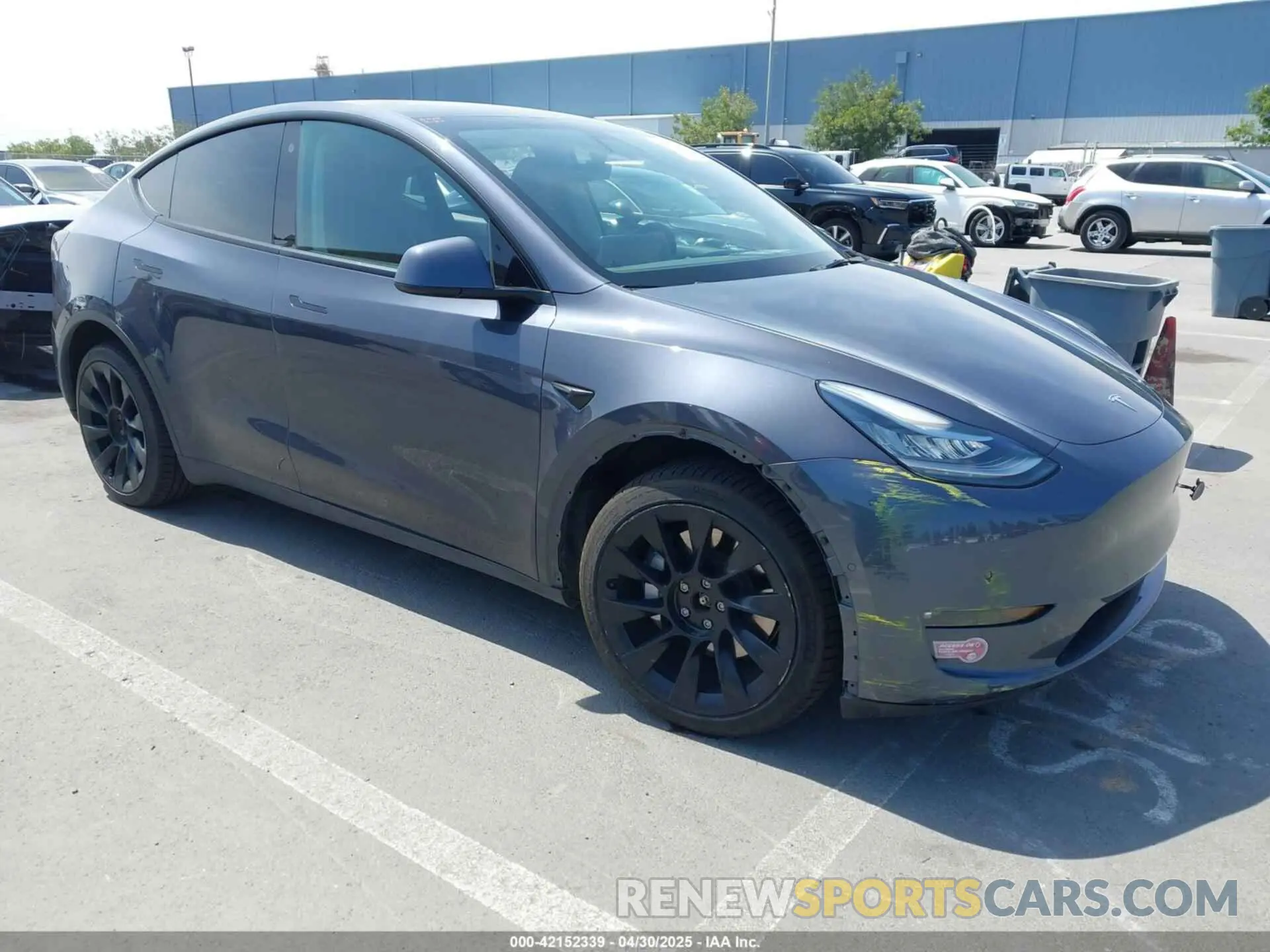 1 Фотография поврежденного автомобиля 7SAYGDEE3NF422205 TESLA MODEL Y 2022