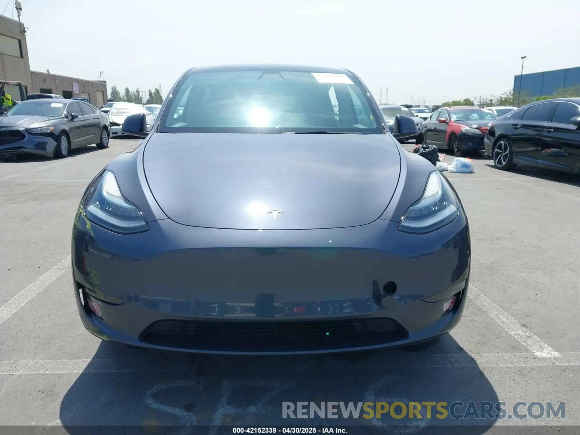 12 Фотография поврежденного автомобиля 7SAYGDEE3NF422205 TESLA MODEL Y 2022