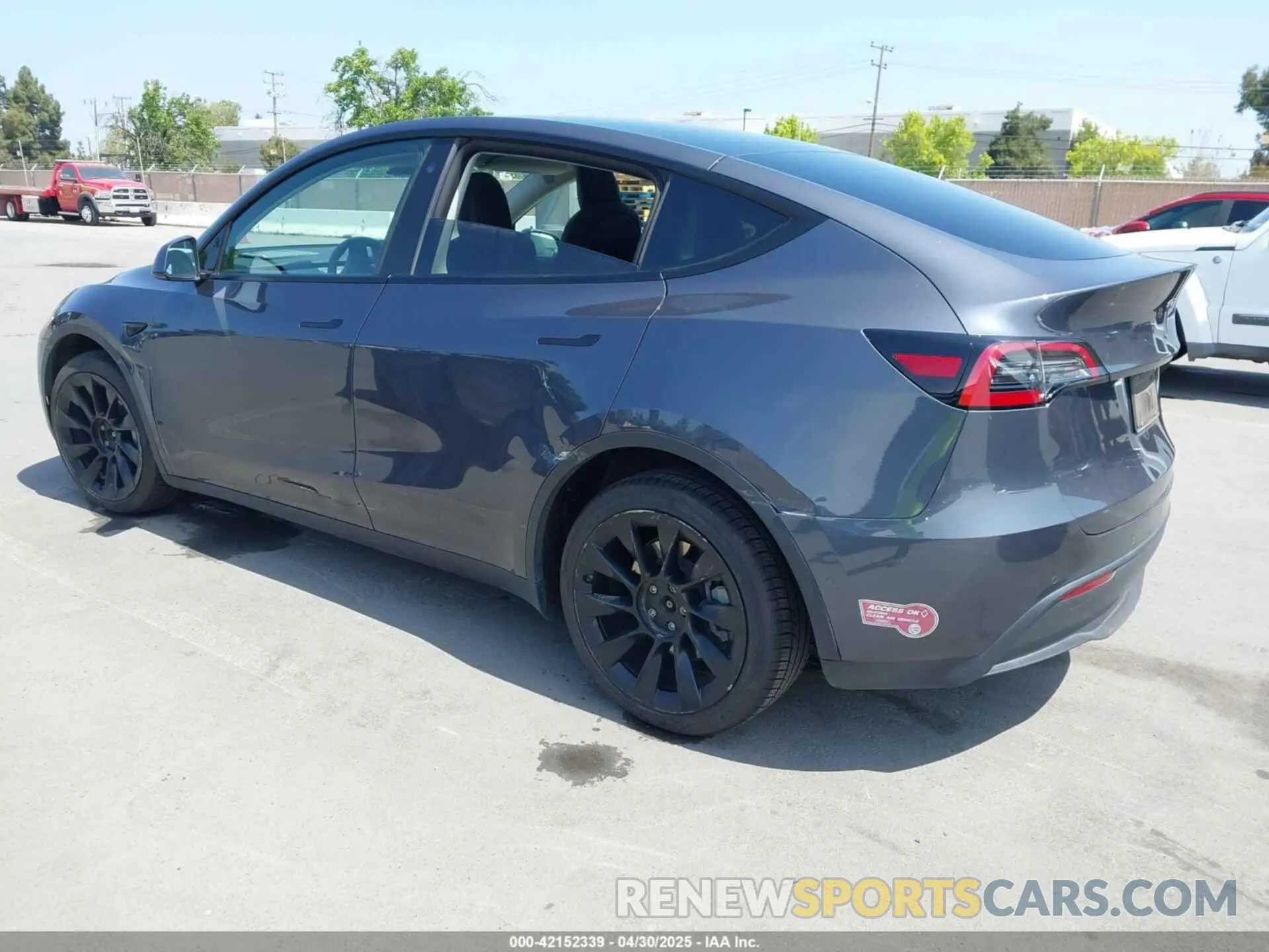 3 Фотография поврежденного автомобиля 7SAYGDEE3NF422205 TESLA MODEL Y 2022