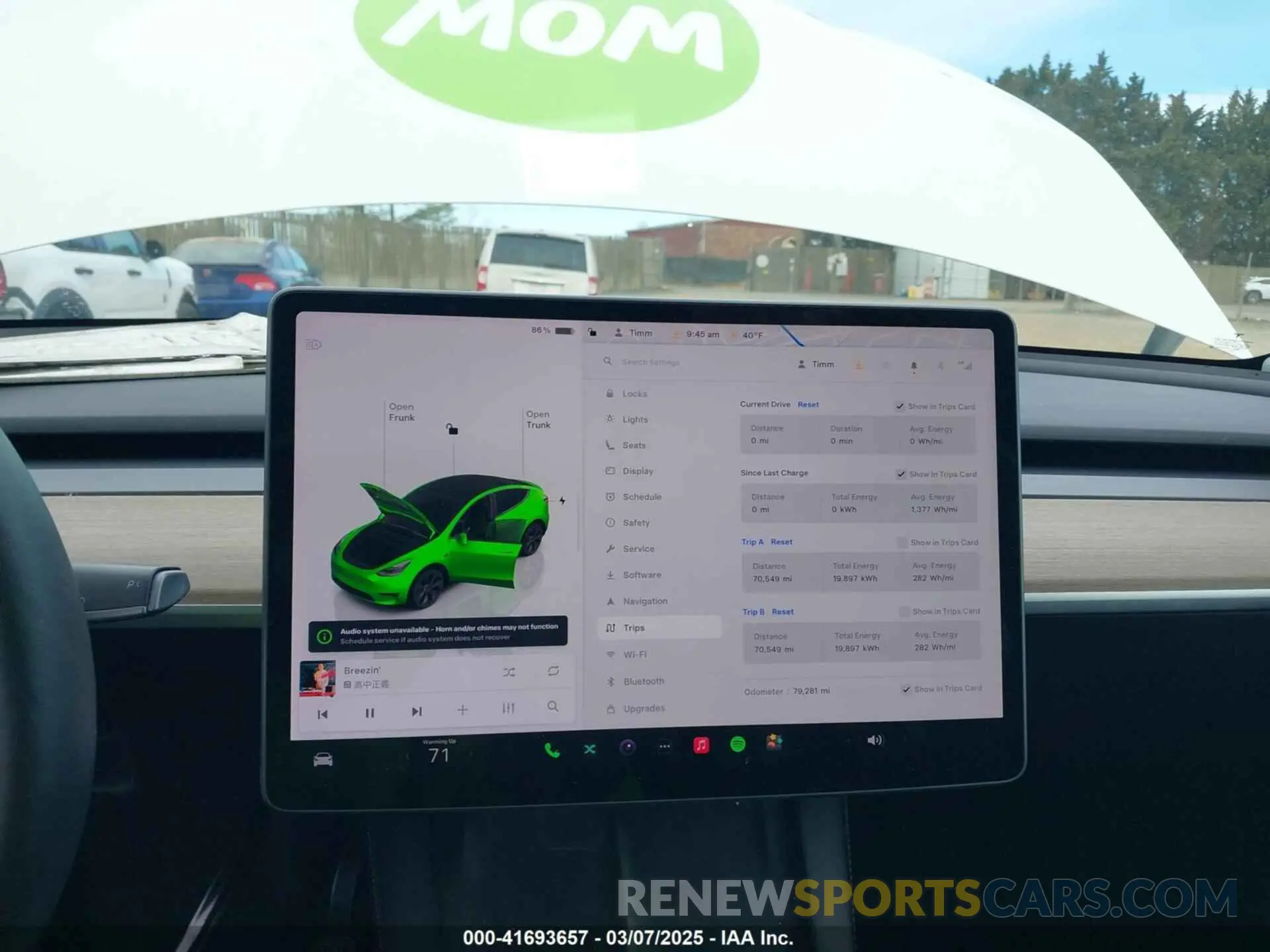 17 Фотография поврежденного автомобиля 7SAYGDEE3NF435729 TESLA MODEL Y 2022