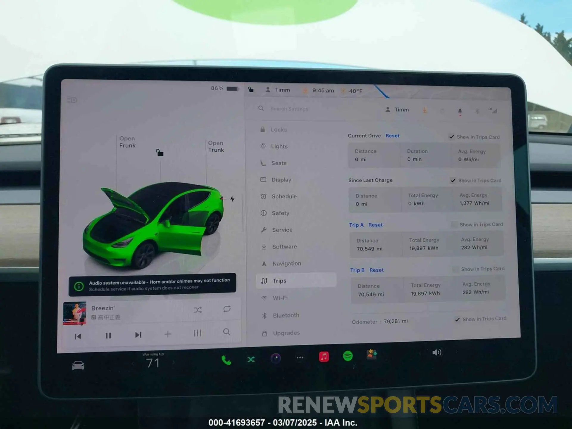 7 Фотография поврежденного автомобиля 7SAYGDEE3NF435729 TESLA MODEL Y 2022