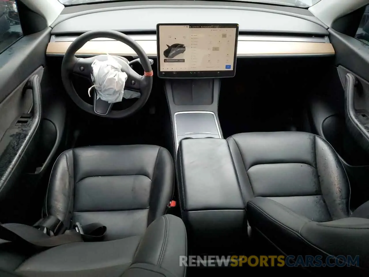 8 Photograph of a damaged car 7SAYGDEE3NF506749 TESLA MODEL Y 2022