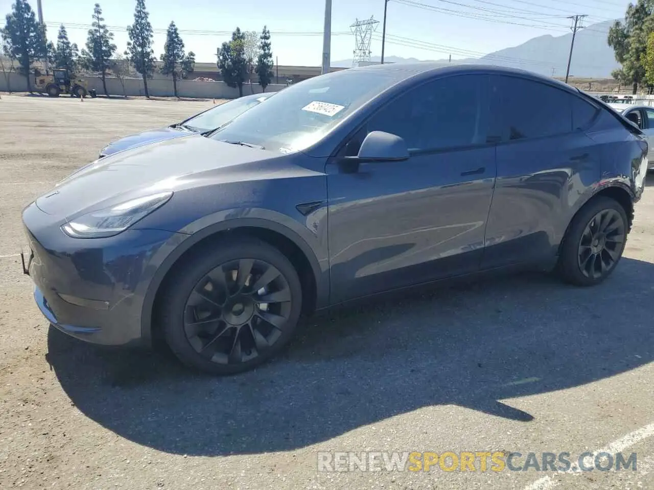1 Photograph of a damaged car 7SAYGDEE3NF507044 TESLA MODEL Y 2022