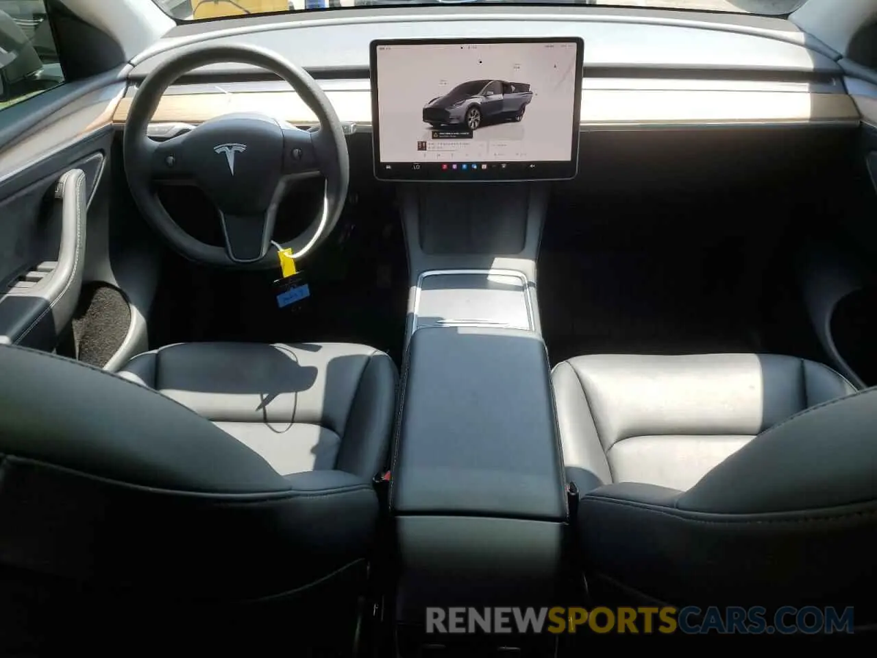 8 Photograph of a damaged car 7SAYGDEE3NF518397 TESLA MODEL Y 2022