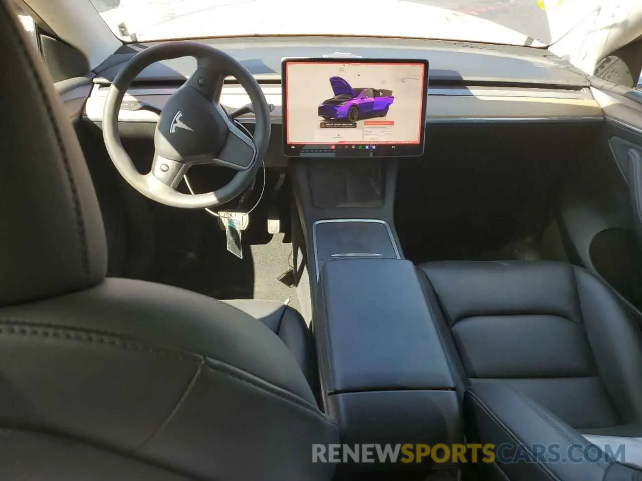 8 Фотография поврежденного автомобиля 7SAYGDEE3NF543705 TESLA MODEL Y 2022