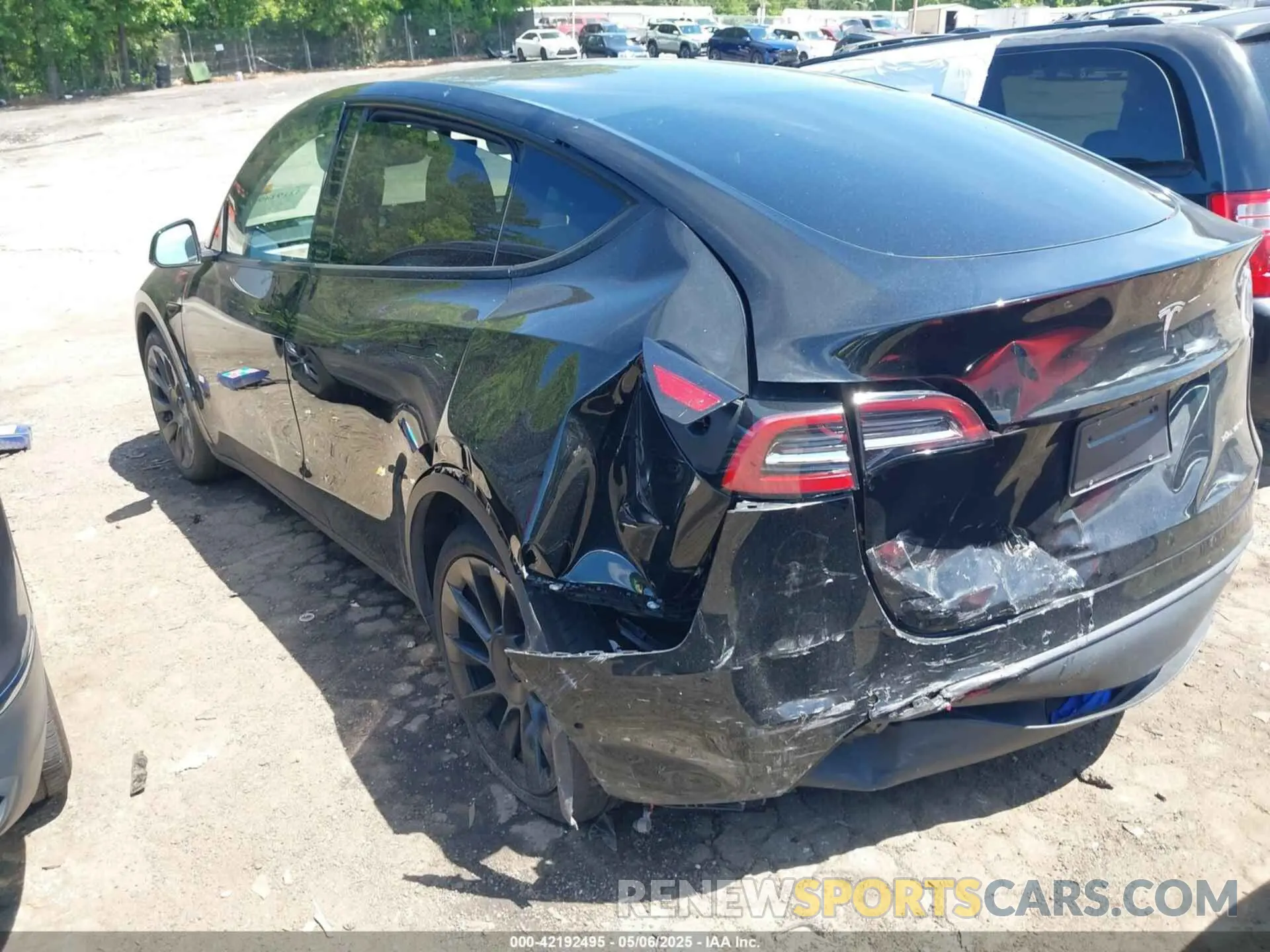 3 Фотография поврежденного автомобиля 7SAYGDEE4NA006645 TESLA MODEL Y 2022