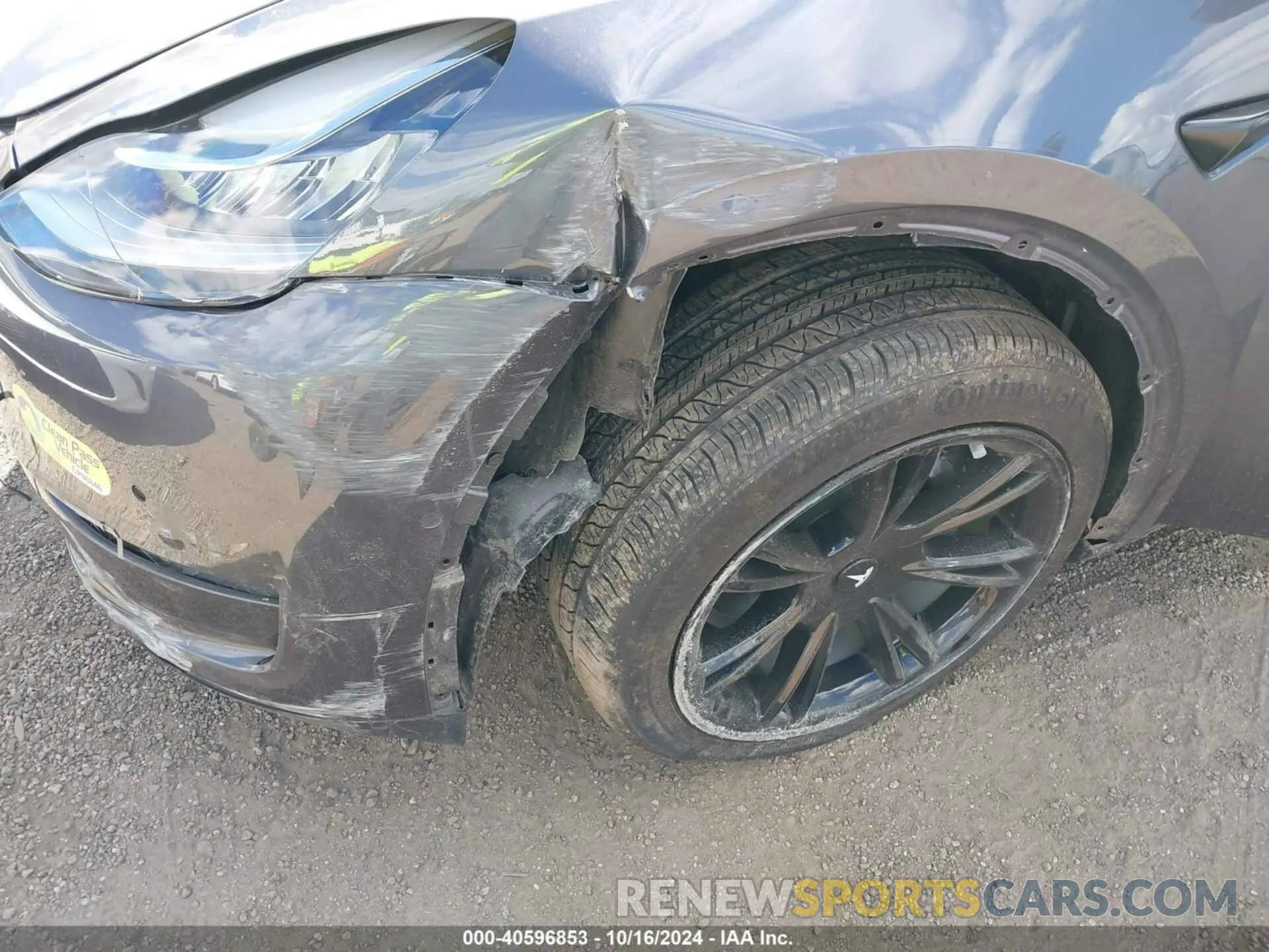6 Photograph of a damaged car 7SAYGDEE4NA008041 TESLA MODEL Y 2022