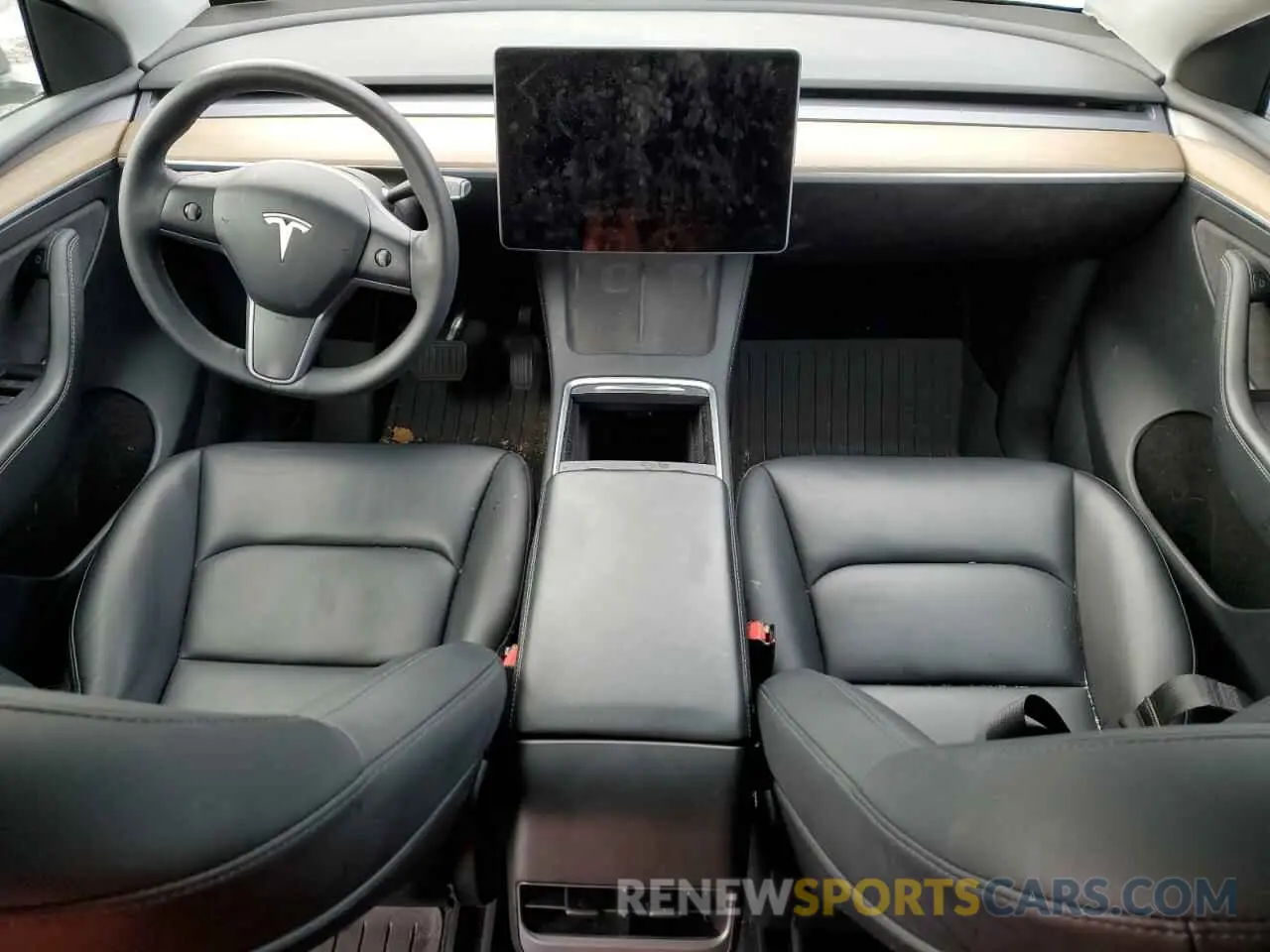 8 Photograph of a damaged car 7SAYGDEE4NA017788 TESLA MODEL Y 2022