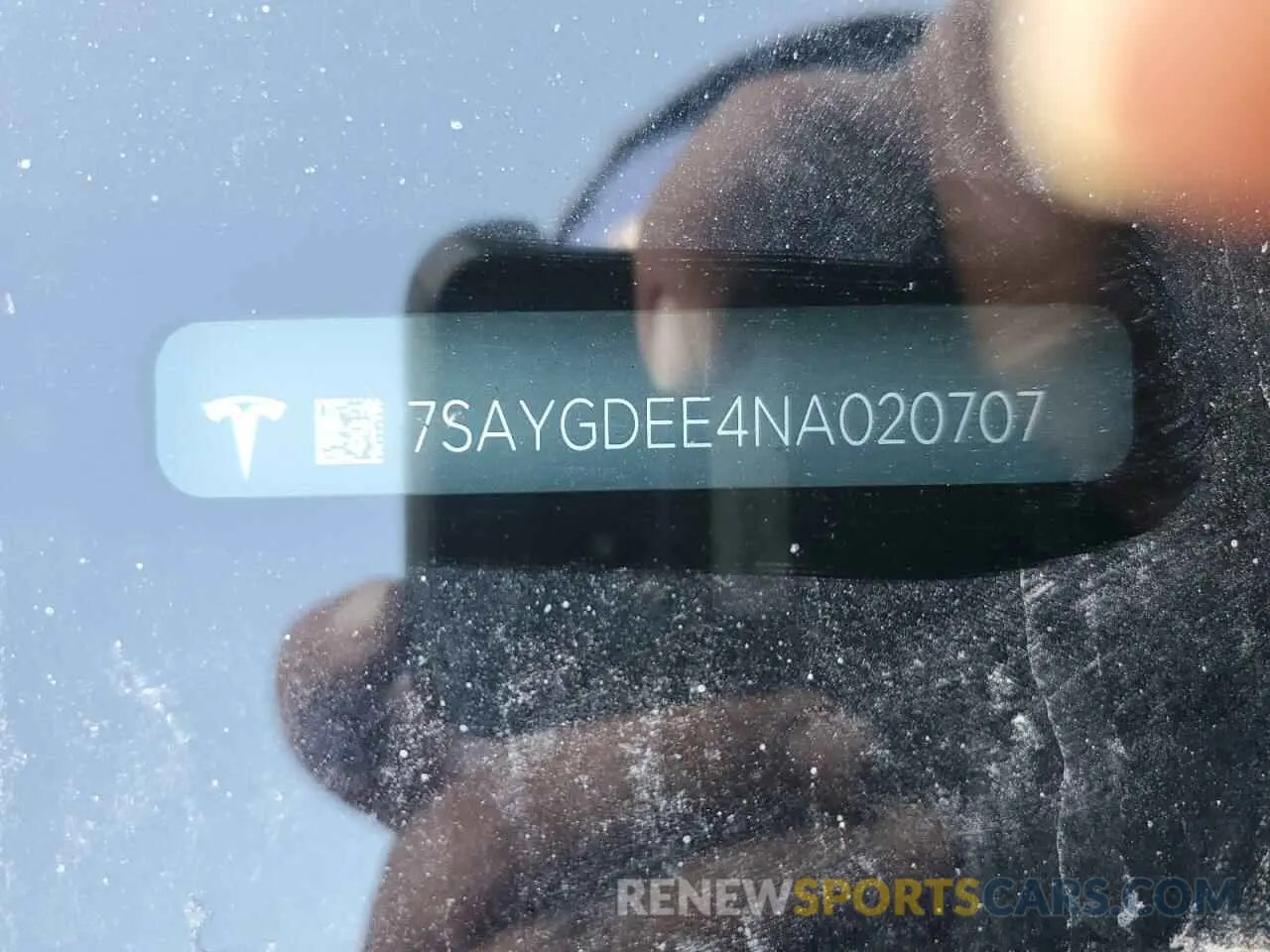 13 Photograph of a damaged car 7SAYGDEE4NA020707 TESLA MODEL Y 2022
