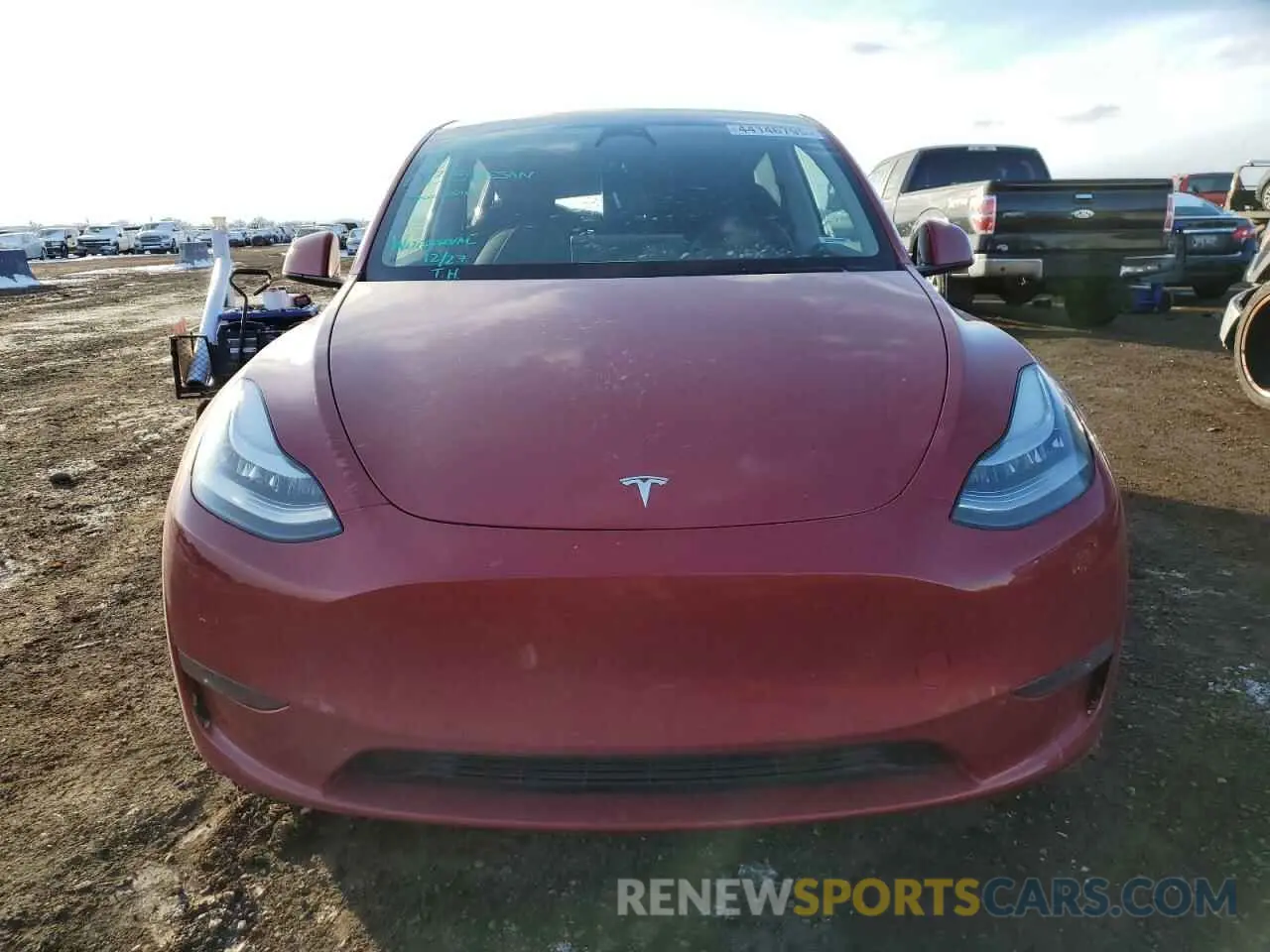 5 Photograph of a damaged car 7SAYGDEE4NA020707 TESLA MODEL Y 2022