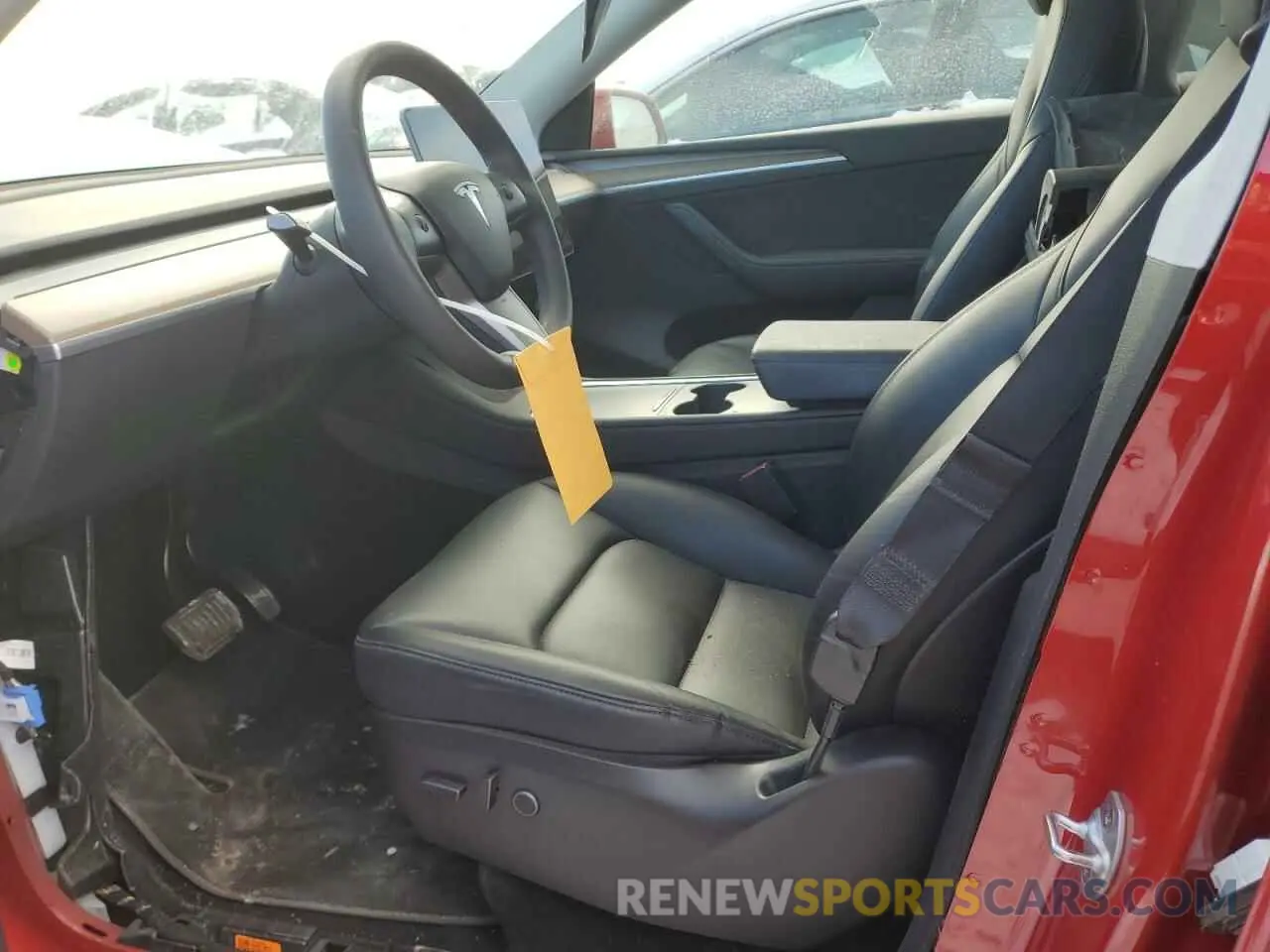 7 Photograph of a damaged car 7SAYGDEE4NA020707 TESLA MODEL Y 2022