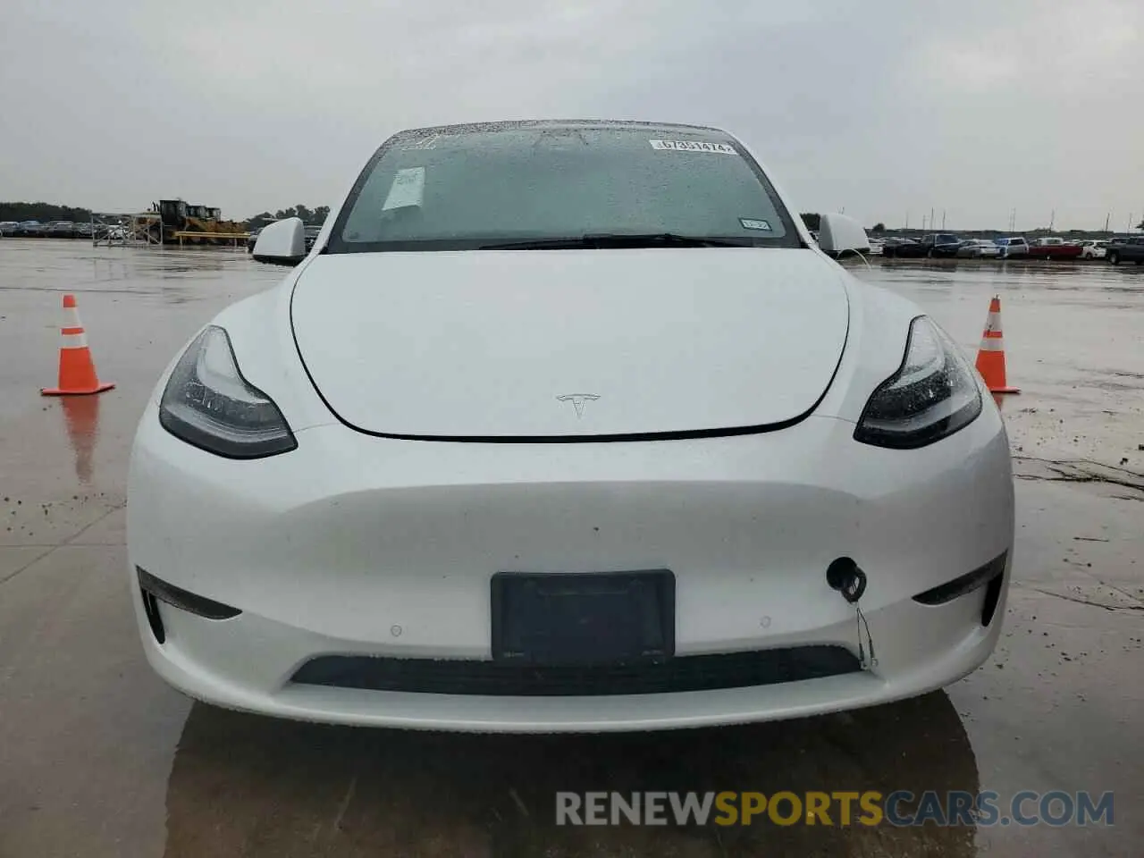 5 Фотография поврежденного автомобиля 7SAYGDEE4NF329743 TESLA MODEL Y 2022