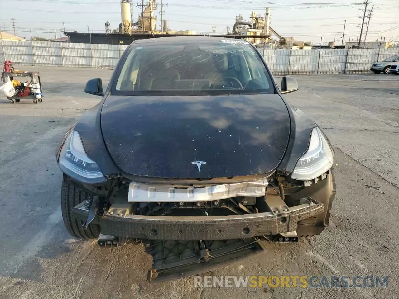 5 Фотография поврежденного автомобиля 7SAYGDEE4NF350799 TESLA MODEL Y 2022