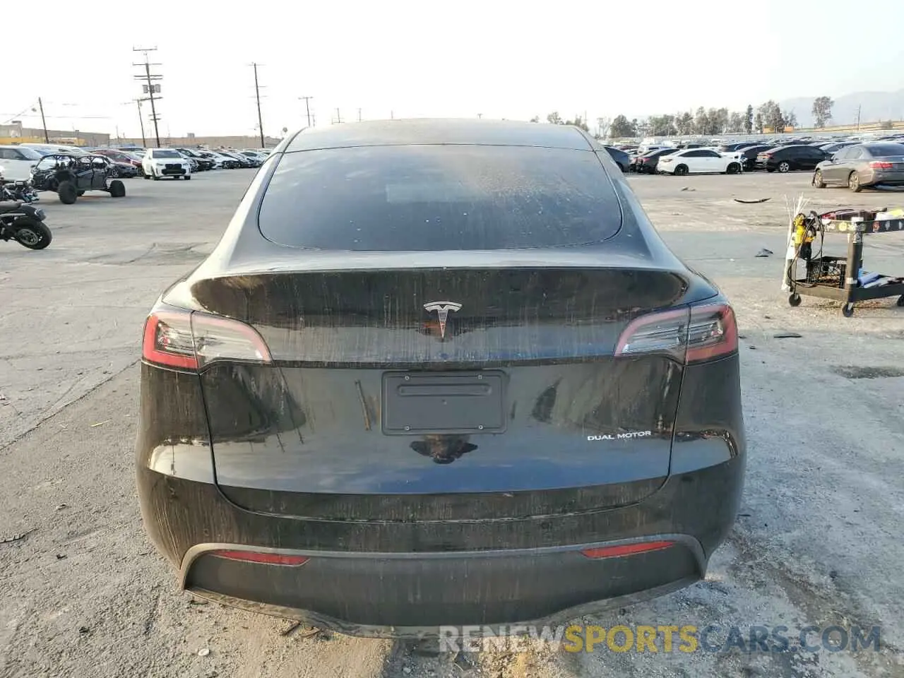 6 Фотография поврежденного автомобиля 7SAYGDEE4NF350799 TESLA MODEL Y 2022