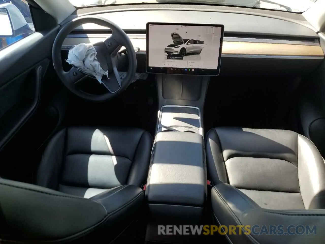 8 Photograph of a damaged car 7SAYGDEE4NF357428 TESLA MODEL Y 2022