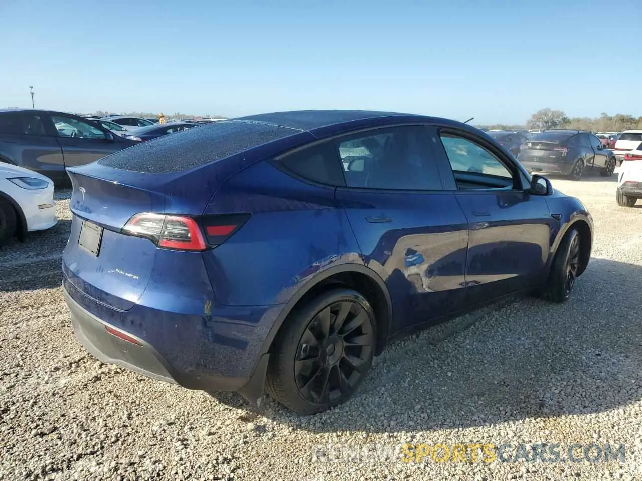 3 Photograph of a damaged car 7SAYGDEE4NF381860 TESLA MODEL Y 2022