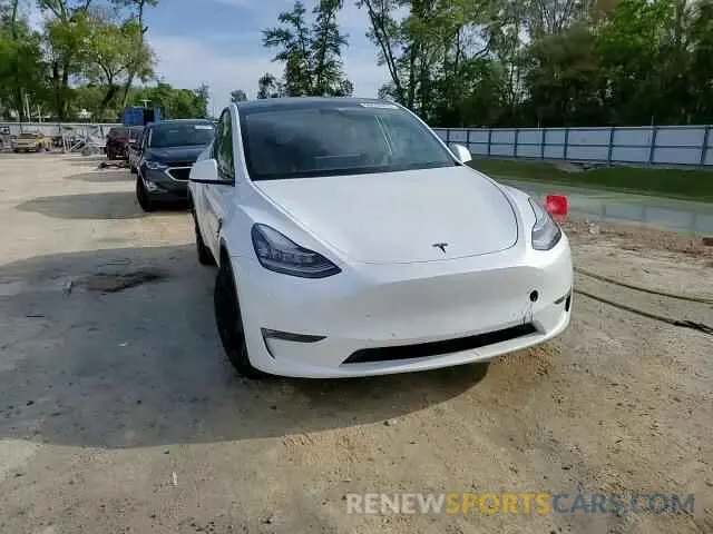 14 Photograph of a damaged car 7SAYGDEE4NF398710 TESLA MODEL Y 2022