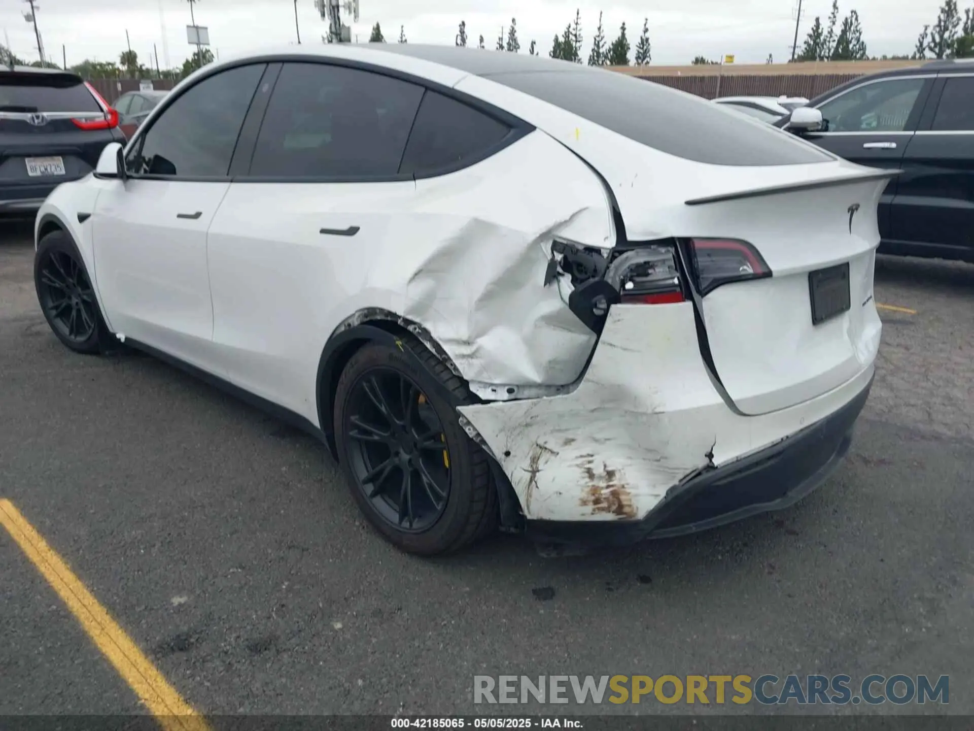 3 Фотография поврежденного автомобиля 7SAYGDEE4NF407891 TESLA MODEL Y 2022