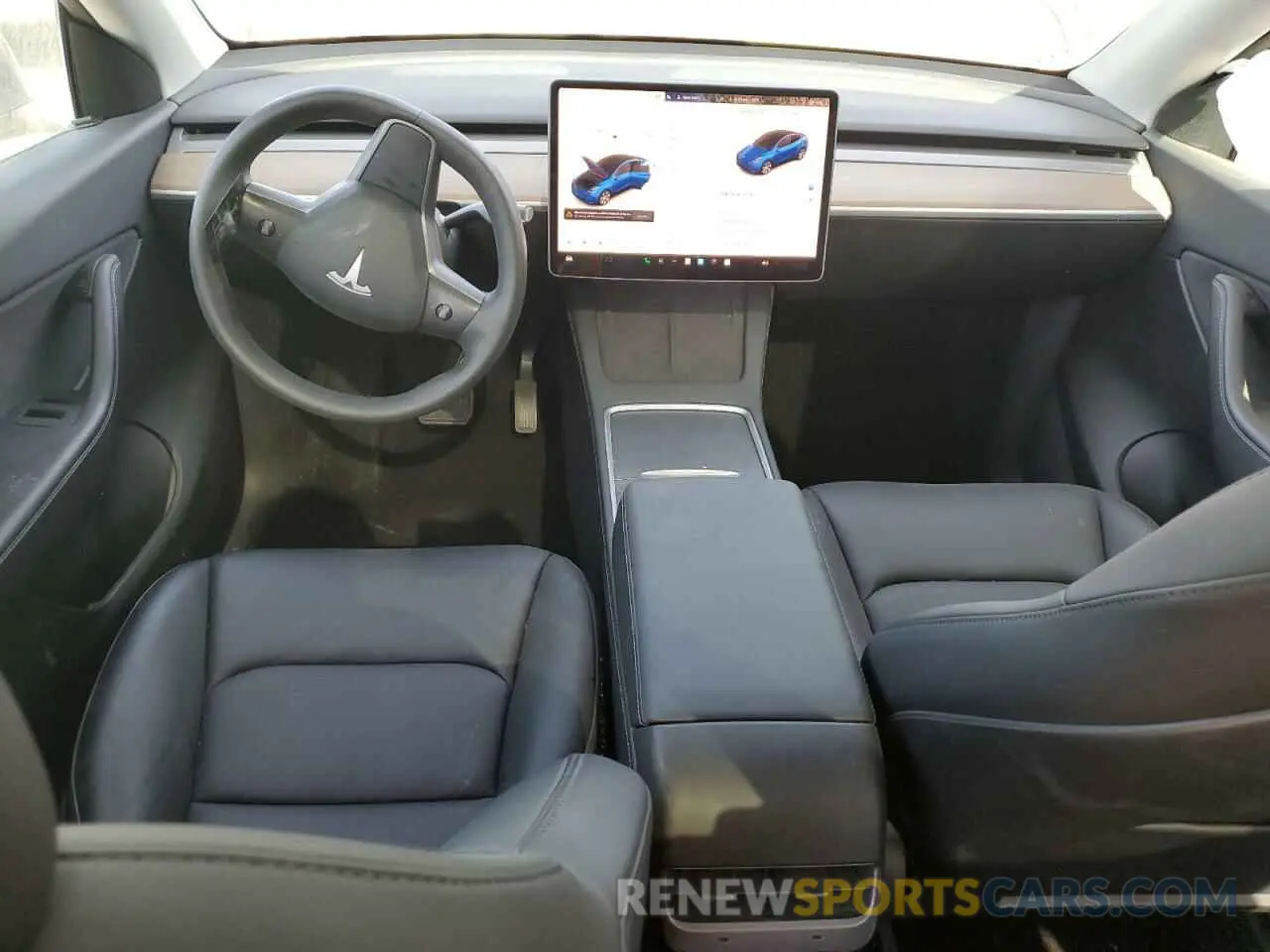 8 Фотография поврежденного автомобиля 7SAYGDEE4NF408202 TESLA MODEL Y 2022