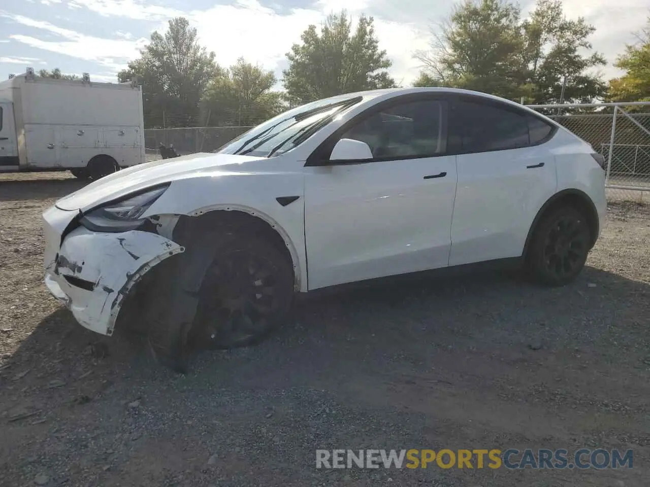 1 Photograph of a damaged car 7SAYGDEE4NF433939 TESLA MODEL Y 2022