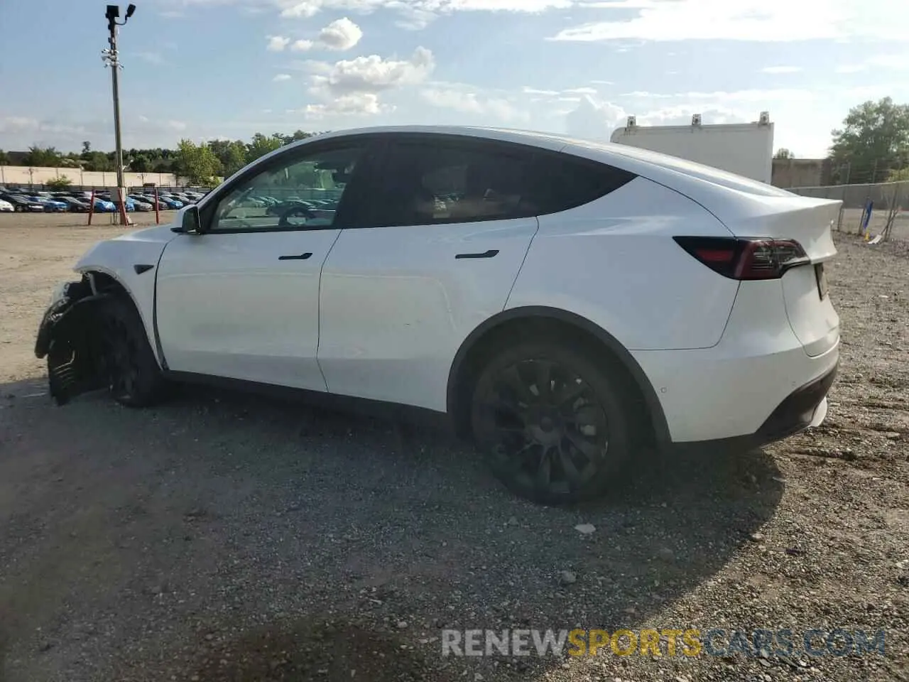 2 Photograph of a damaged car 7SAYGDEE4NF433939 TESLA MODEL Y 2022