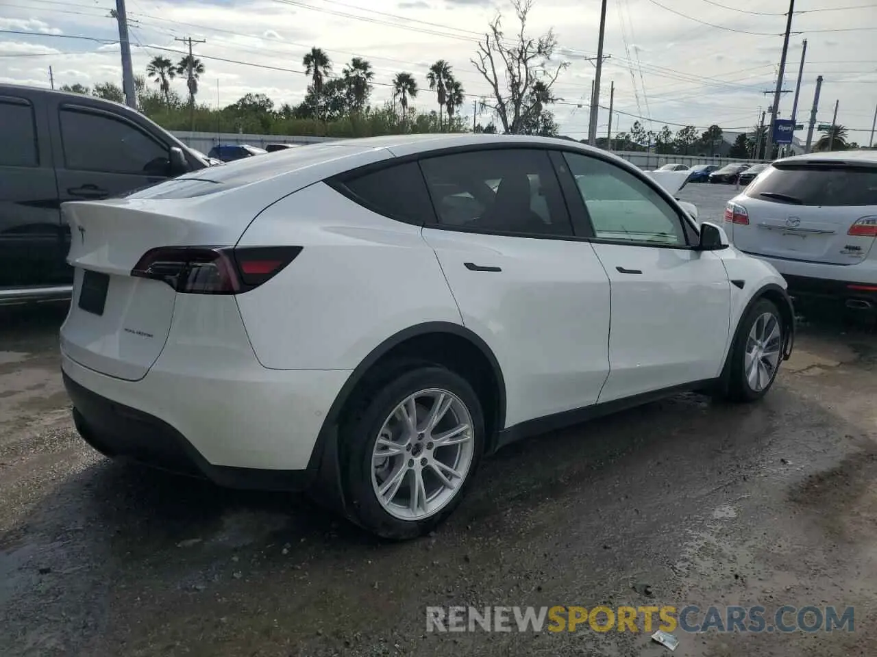 3 Photograph of a damaged car 7SAYGDEE4NF435254 TESLA MODEL Y 2022