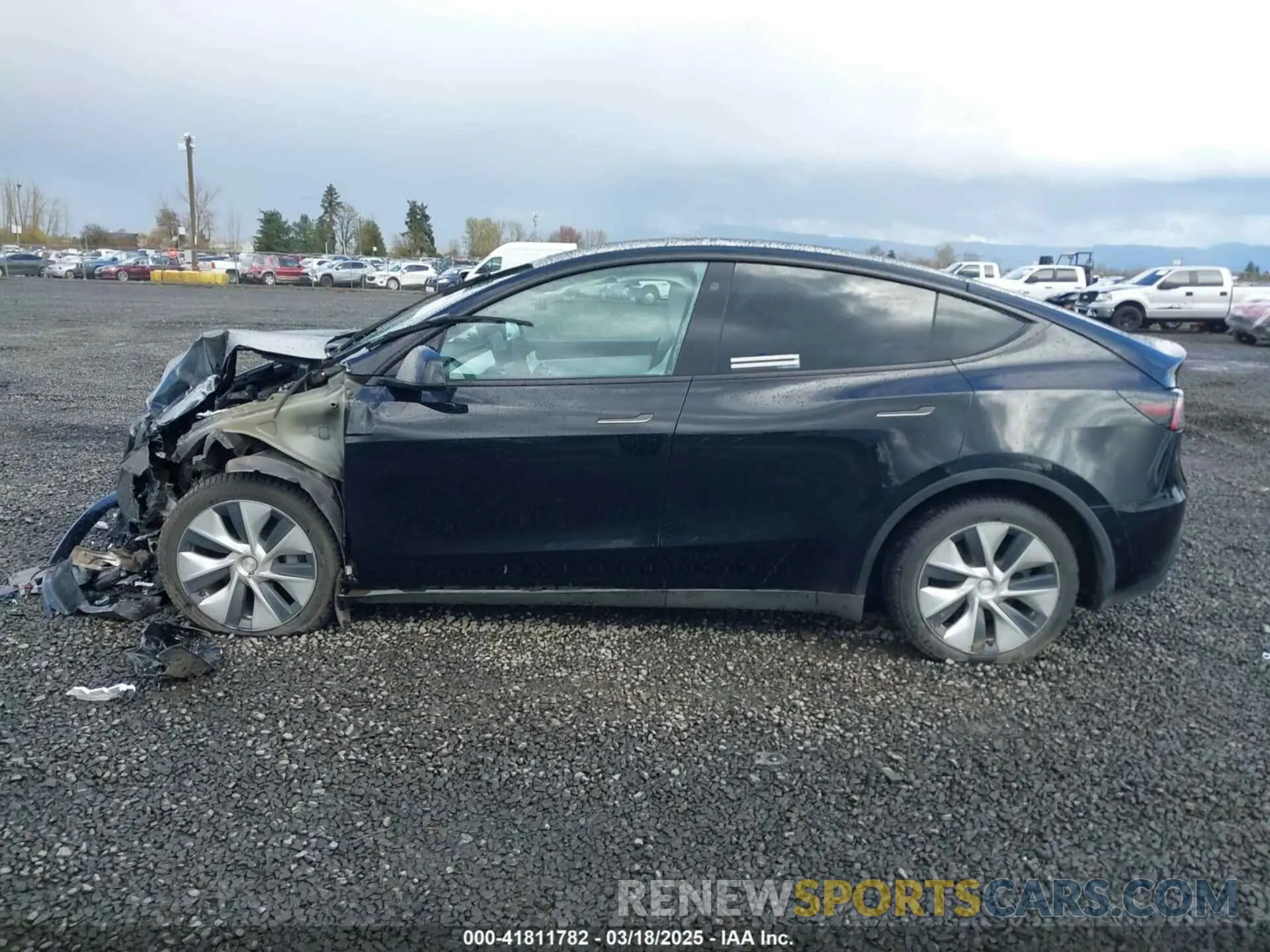 13 Фотография поврежденного автомобиля 7SAYGDEE4NF447985 TESLA MODEL Y 2022