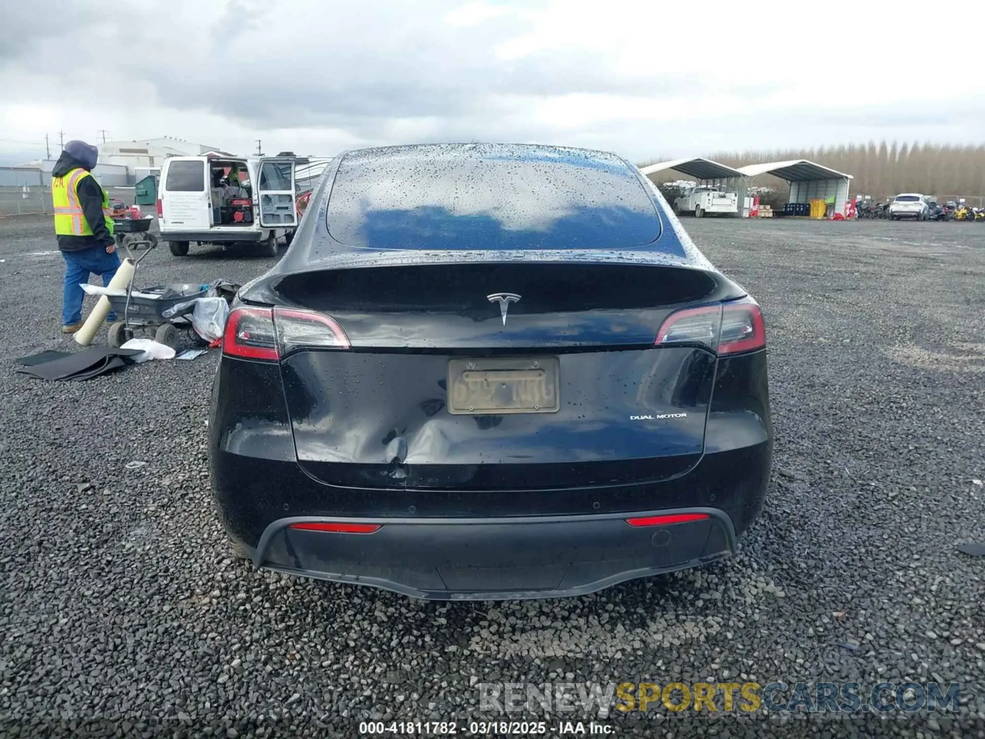 15 Фотография поврежденного автомобиля 7SAYGDEE4NF447985 TESLA MODEL Y 2022