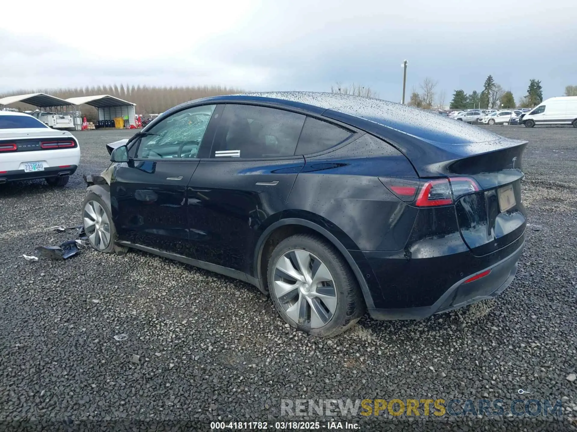 3 Фотография поврежденного автомобиля 7SAYGDEE4NF447985 TESLA MODEL Y 2022