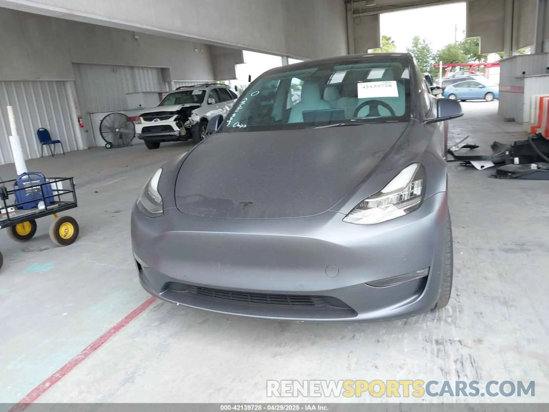 12 Фотография поврежденного автомобиля 7SAYGDEE4NF450434 TESLA MODEL Y 2022